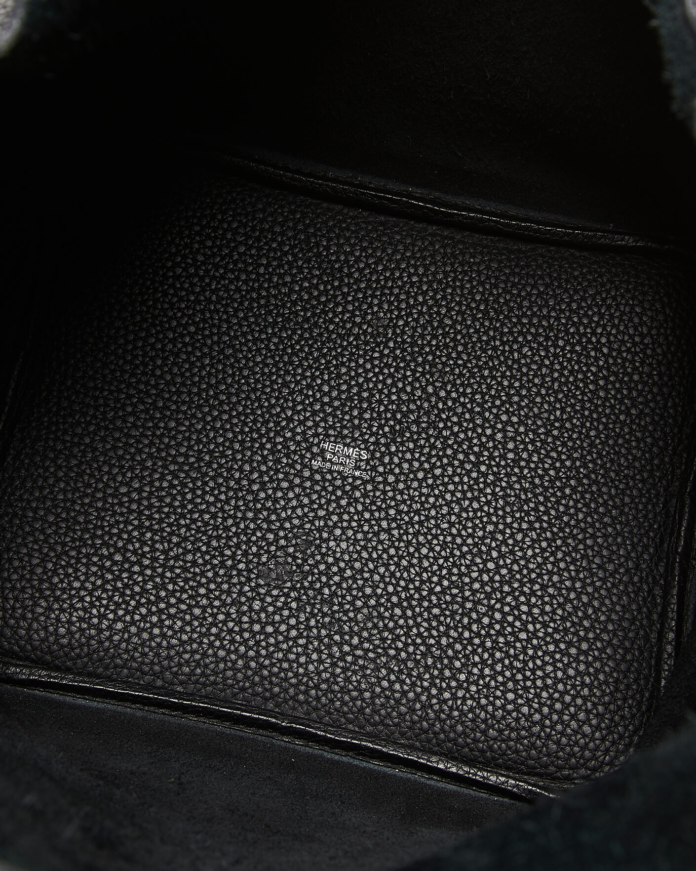 Heren | Pre-Owned & Vintage Bags | Hermès Pre-Owned | Picotin Lock 22 Taurillon Clemence Leather Black