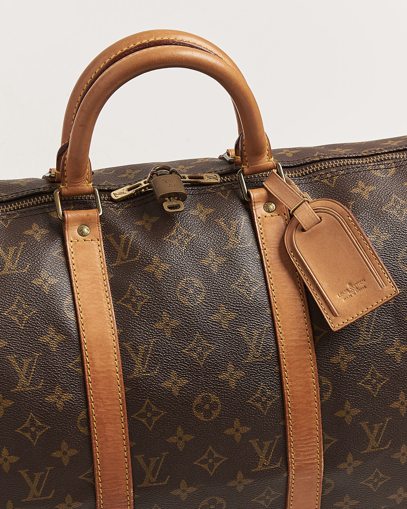 Heren | Pre-Owned & Vintage Bags | Louis Vuitton Pre-Owned | Keepall Bandouliére 50 Monogram