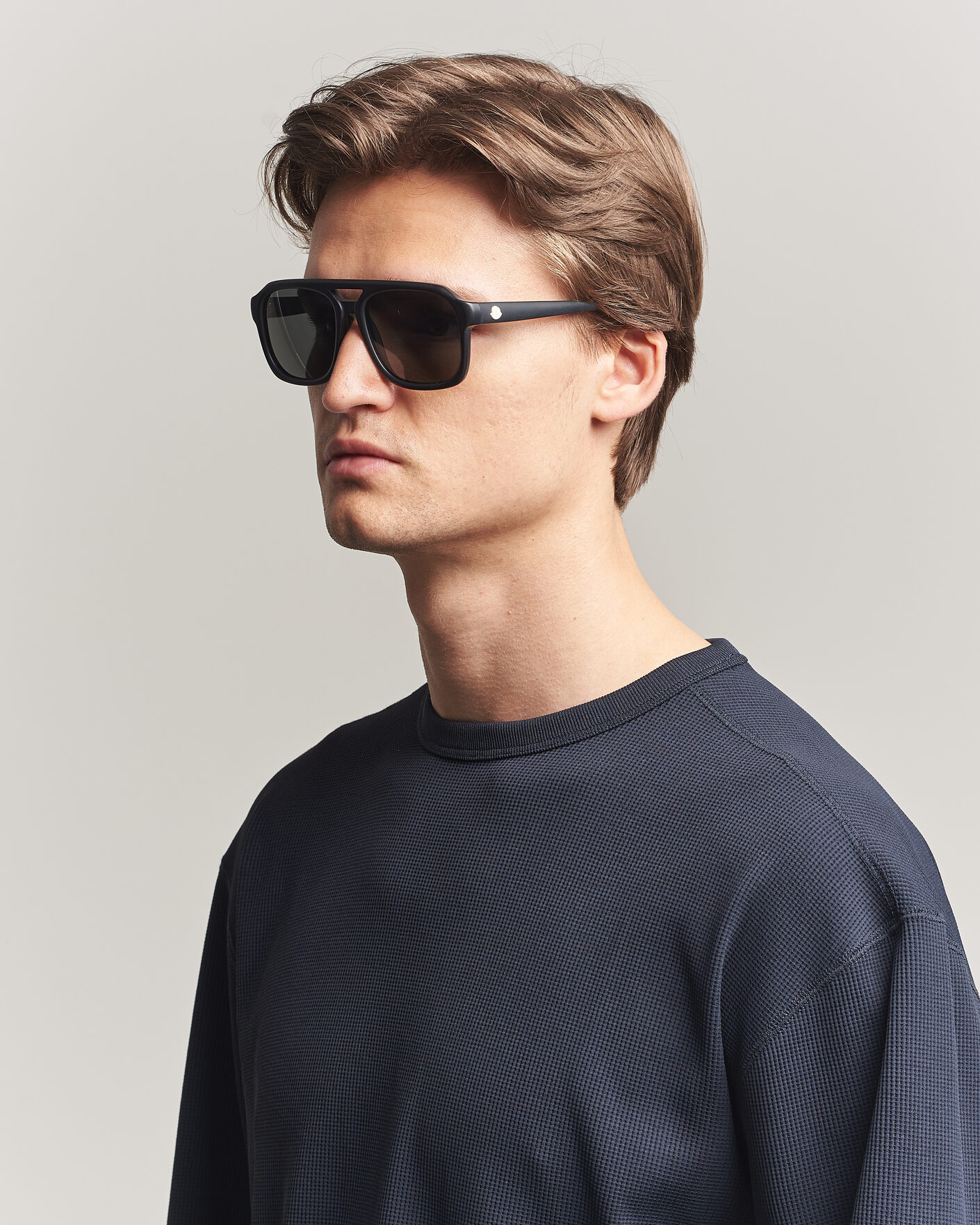 Heren | Zonnebrillen | Moncler Lunettes | Vantos Sunglasses Matte Black