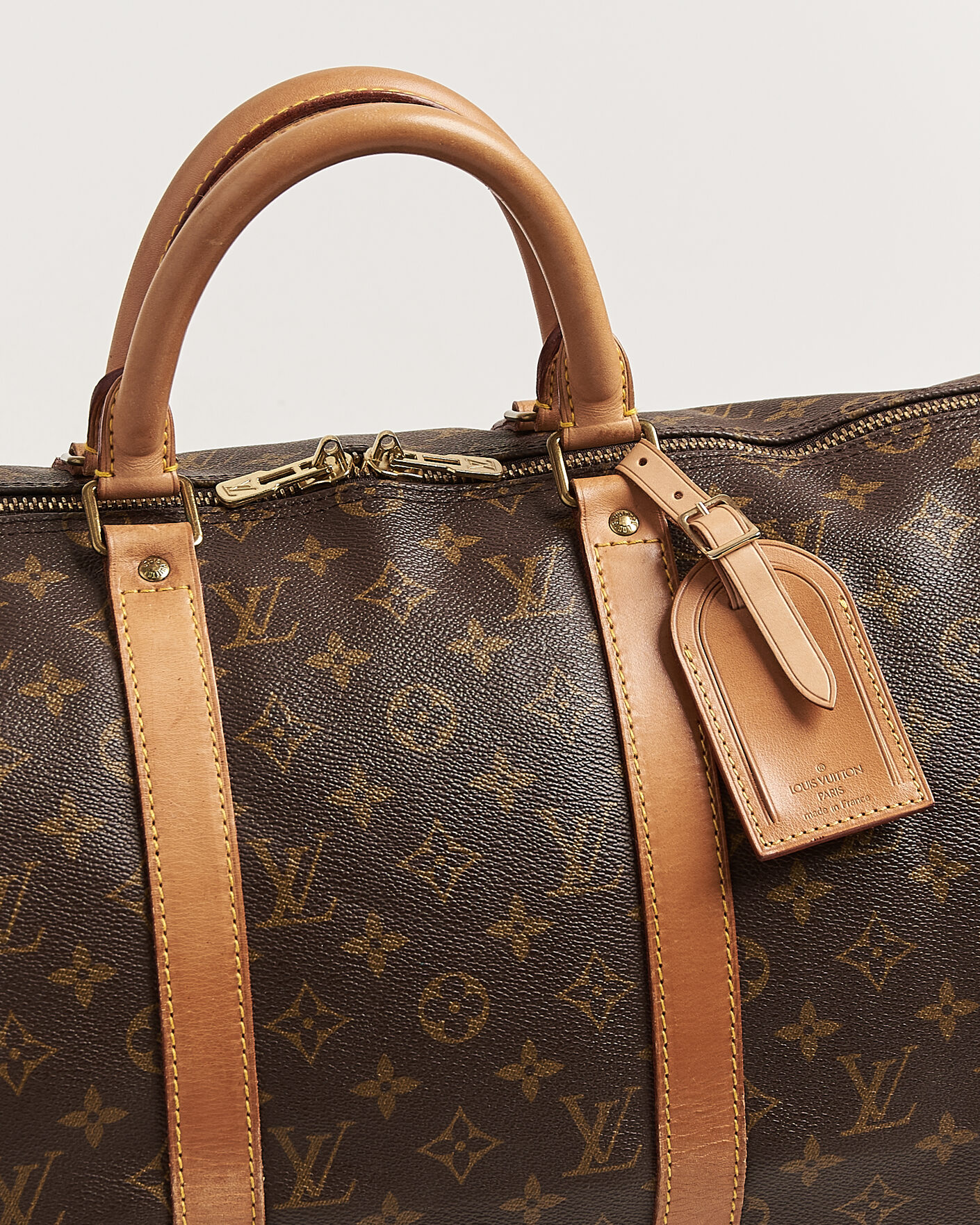 Homme | Pre-Owned & Vintage Bags | Louis Vuitton Pre-Owned | Keepall Bandouliére 50 Monogram