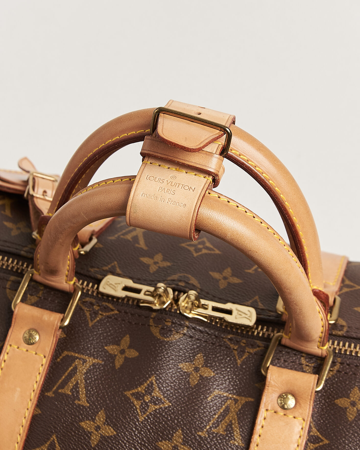 Homme | Pre-Owned & Vintage Bags | Louis Vuitton Pre-Owned | Keepall Bandouliére 50 Monogram
