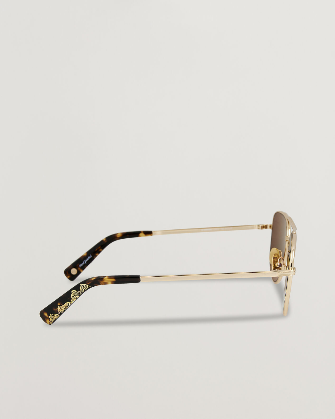 Heren | Zonnebrillen | Garrett Leight | El Capitan Sunglasses Gold
