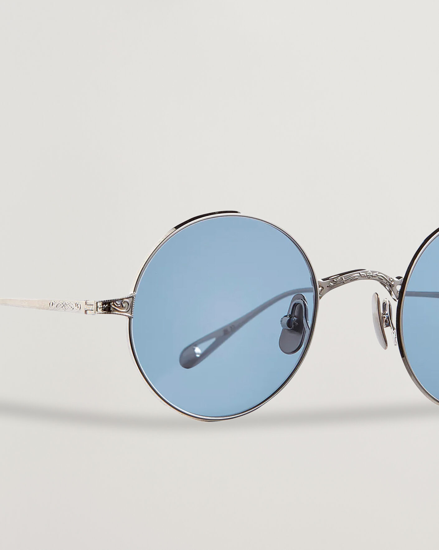 Heren | Zonnebrillen | Garrett Leight | GLCO X Ozzy Sunglasses Platinum