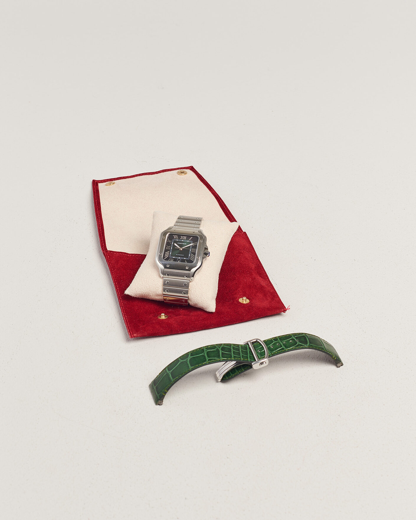 Homme | Pre-Owned & Vintage Watches | Cartier Pre-Owned | Santos Large 