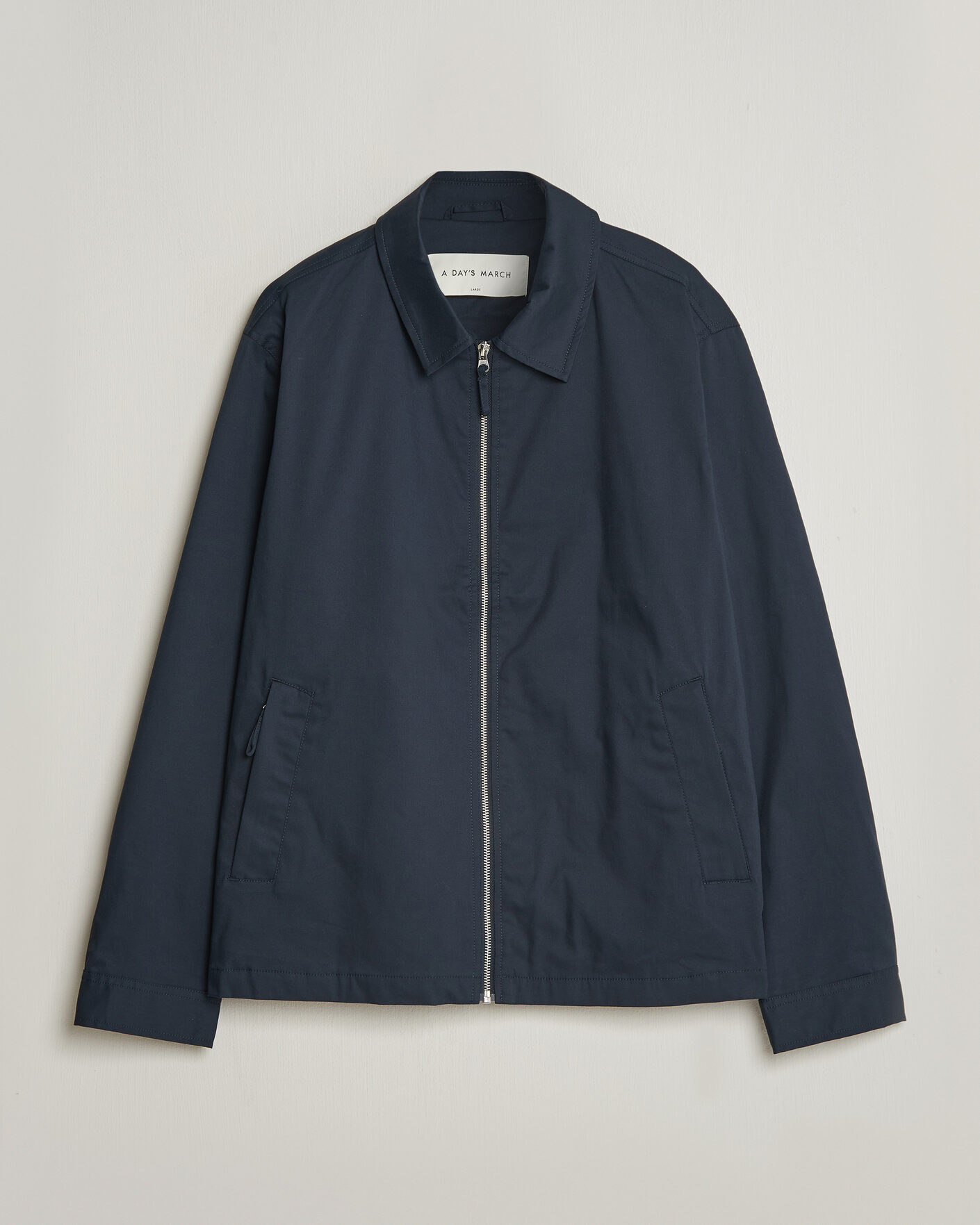 Heren | Jassen | A Day's March | Garland Cotton Jacket Navy