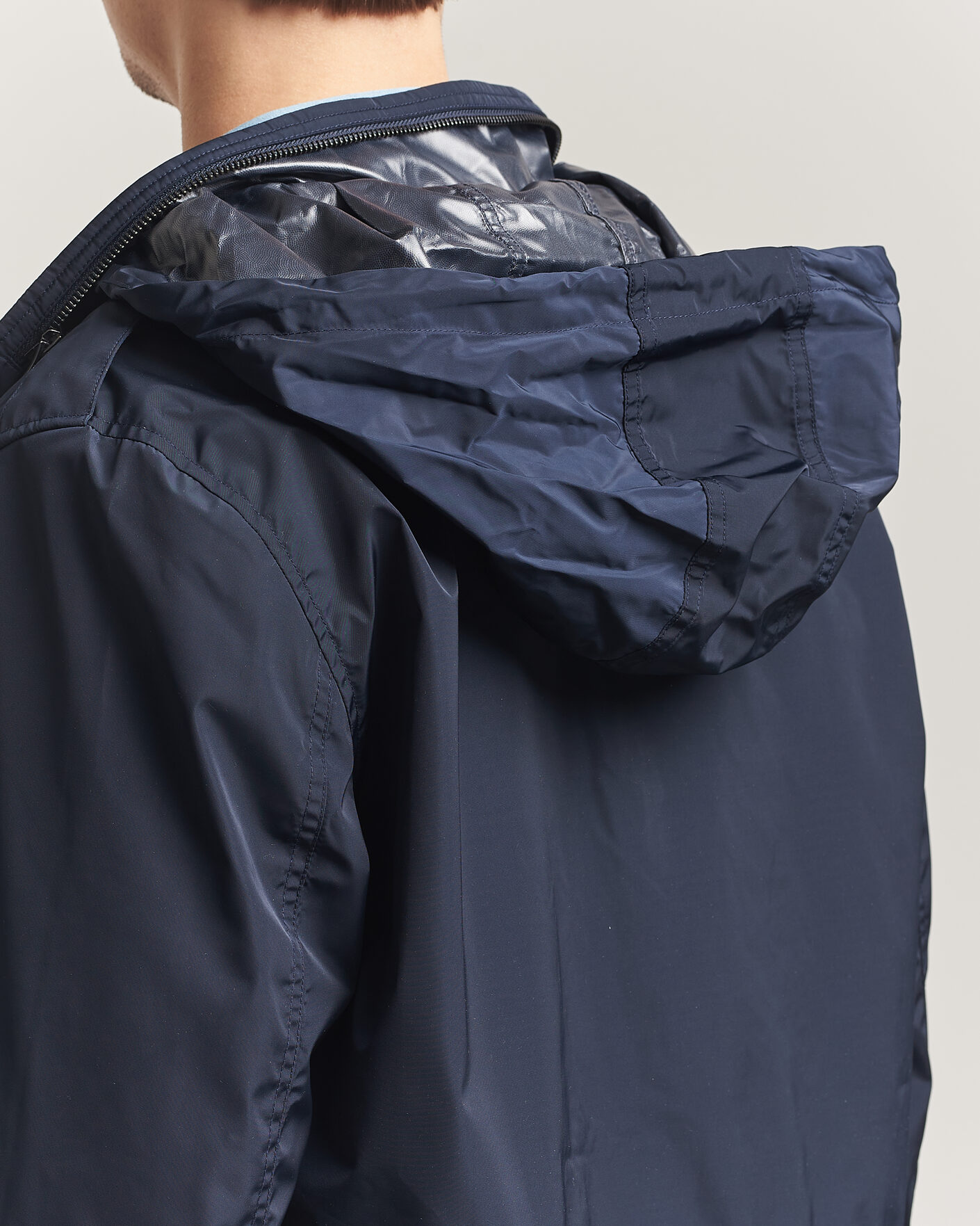 Heren | Jassen | A Day's March | Barnett M65 Nylon Jacket Navy