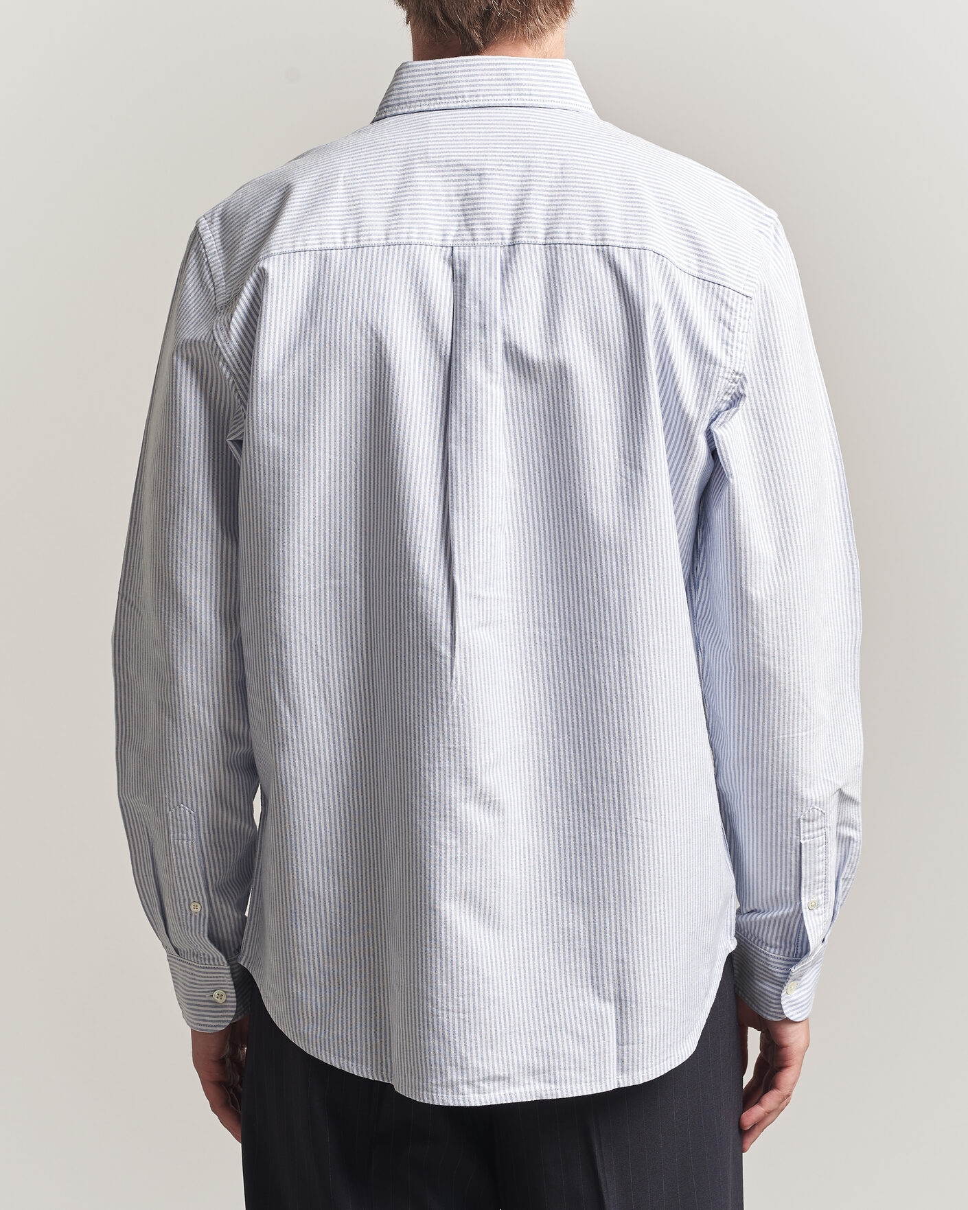 Heren | Overhemden | A Day's March | Original Oxford Shirt Blue/White