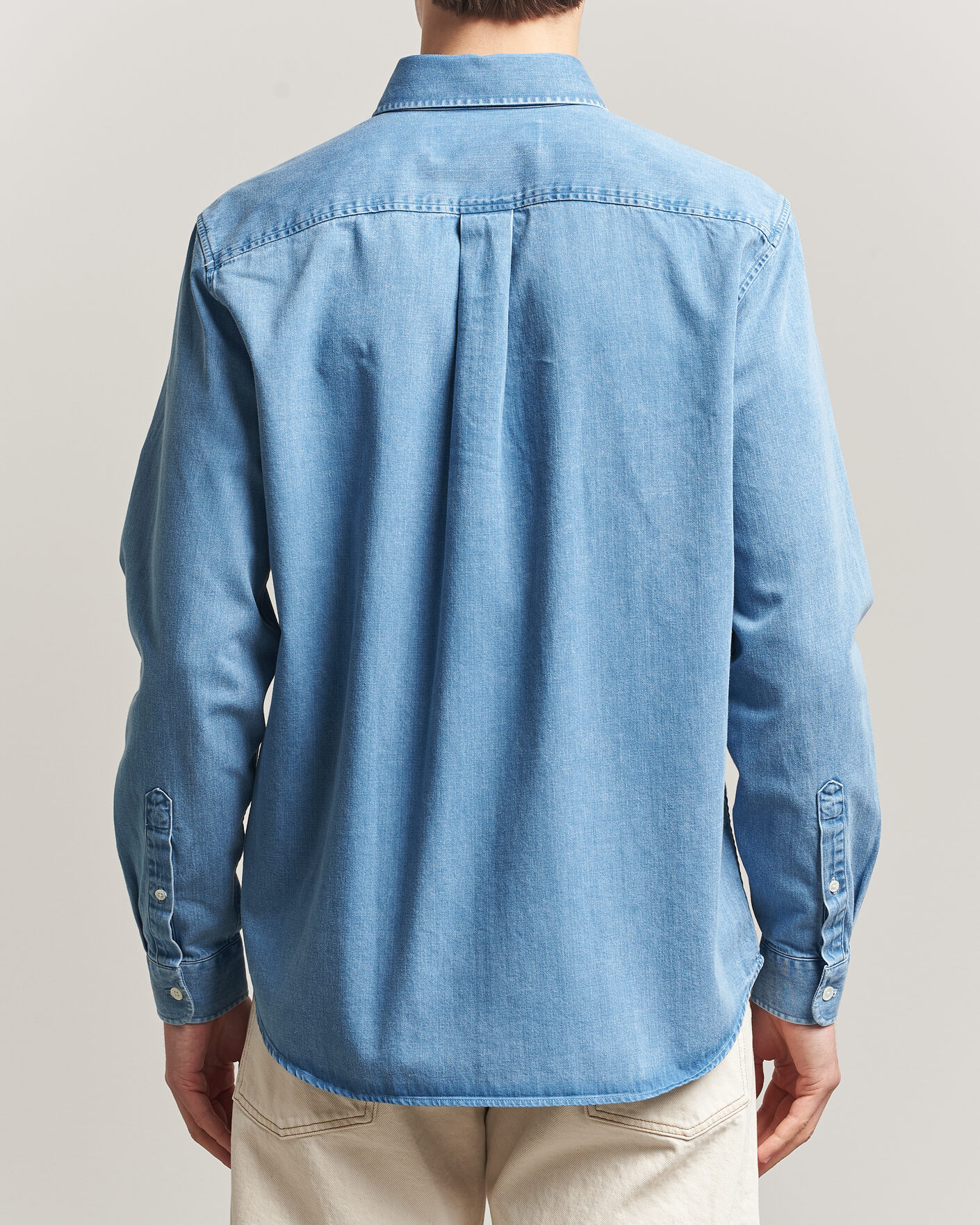 Homme | Chemises | A Day's March | Original Denim Shirt Light Blue
