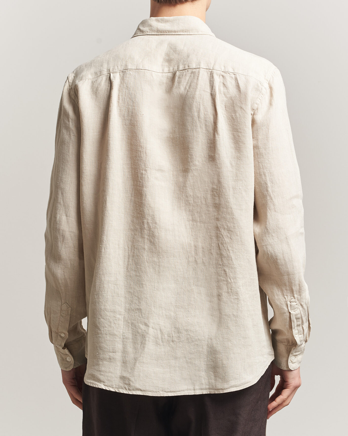 Heren | Overhemden | A Day's March | Daintree Linen Shirt Moonstruck