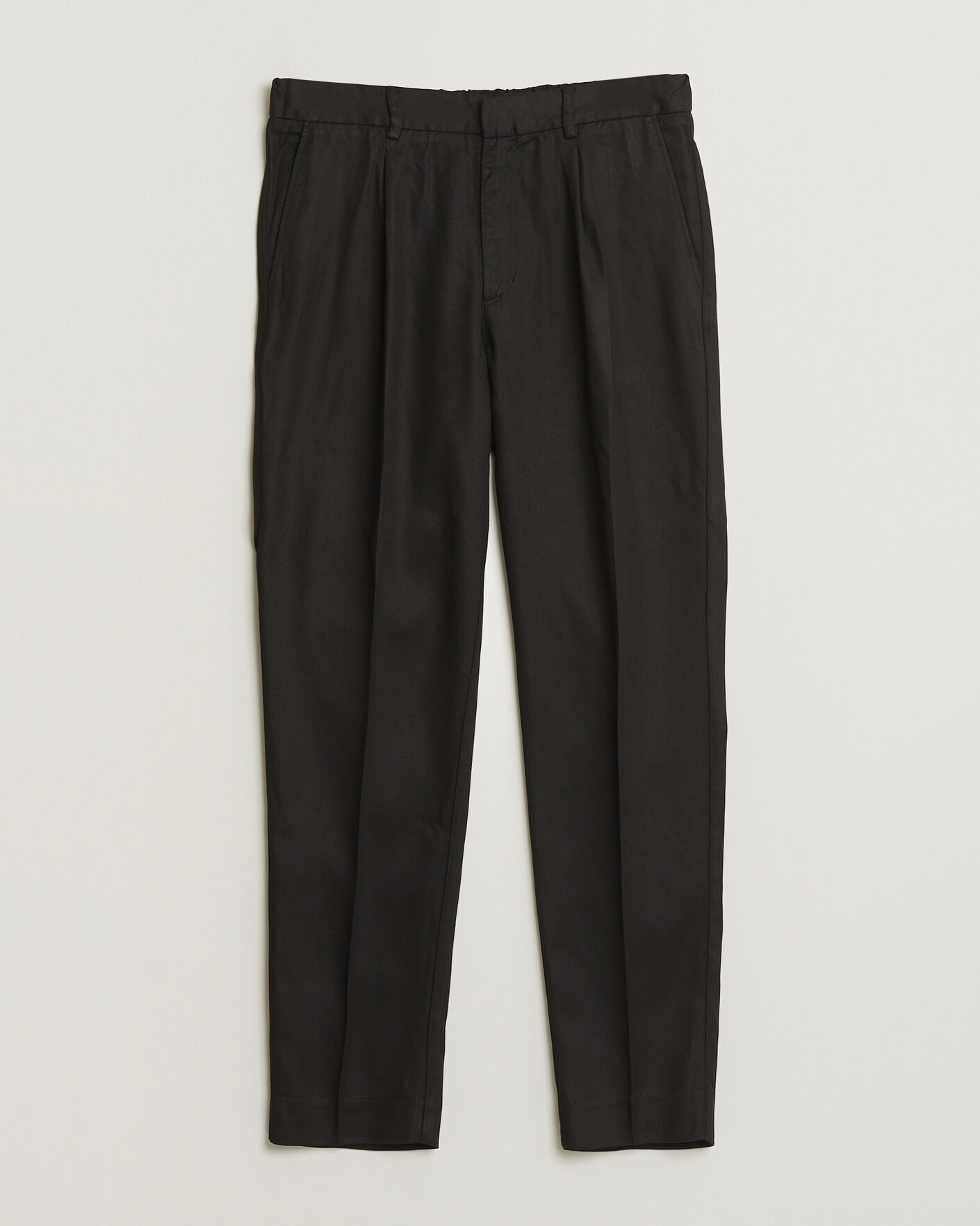 Homme | Pantalons | A Day's March | Smart Lyocell Trousers Black