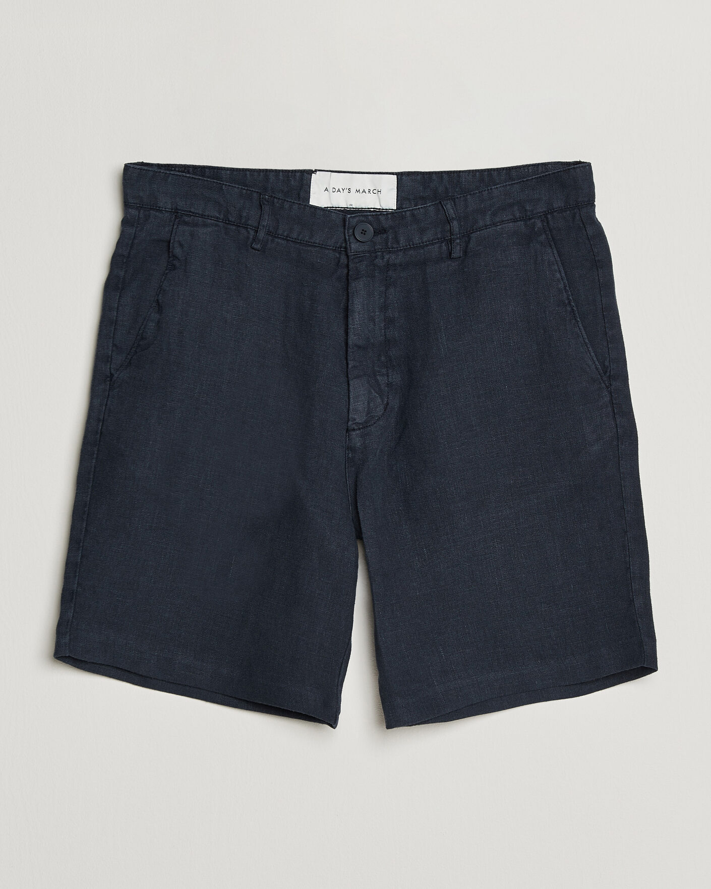  | Nieuw in de winkel | A Day's March | Luny Linen Shorts Navy