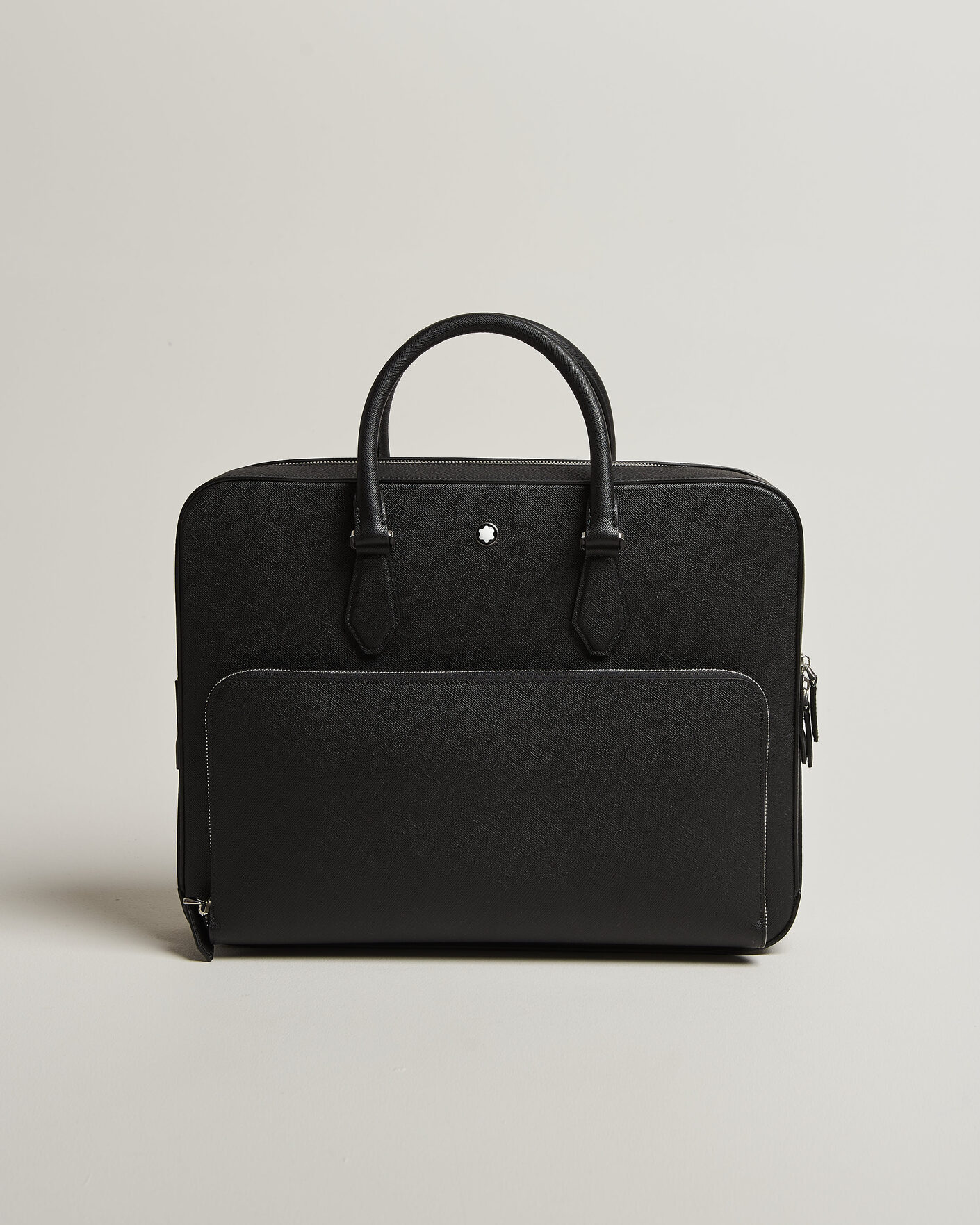 Homme | Sacs | Montblanc | Medium Sartorial Leather Briefcase with Pocket Black