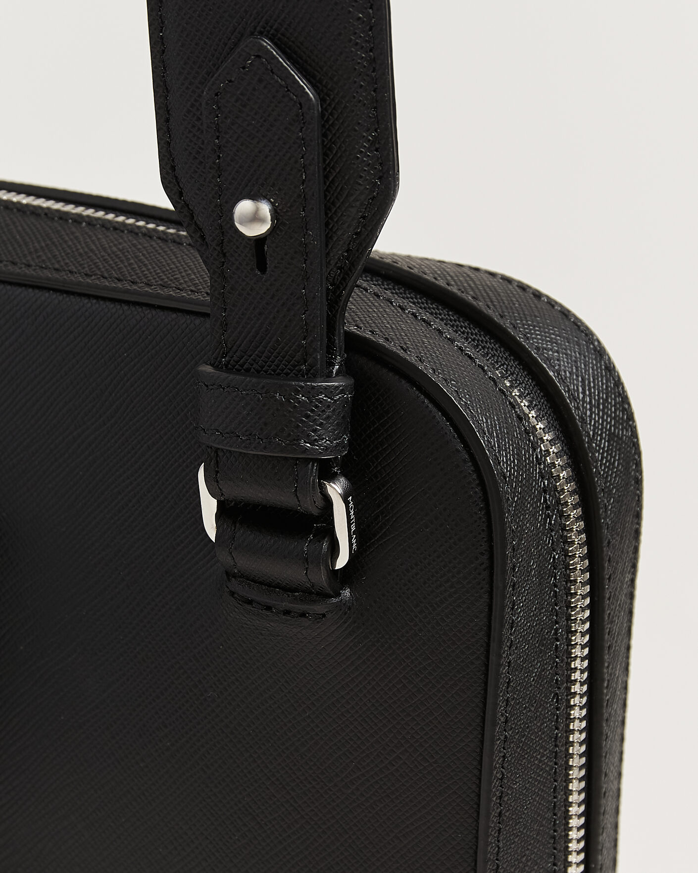 Heren | Tassen | Montblanc | Thin Sartorial Leather Briefcase Black