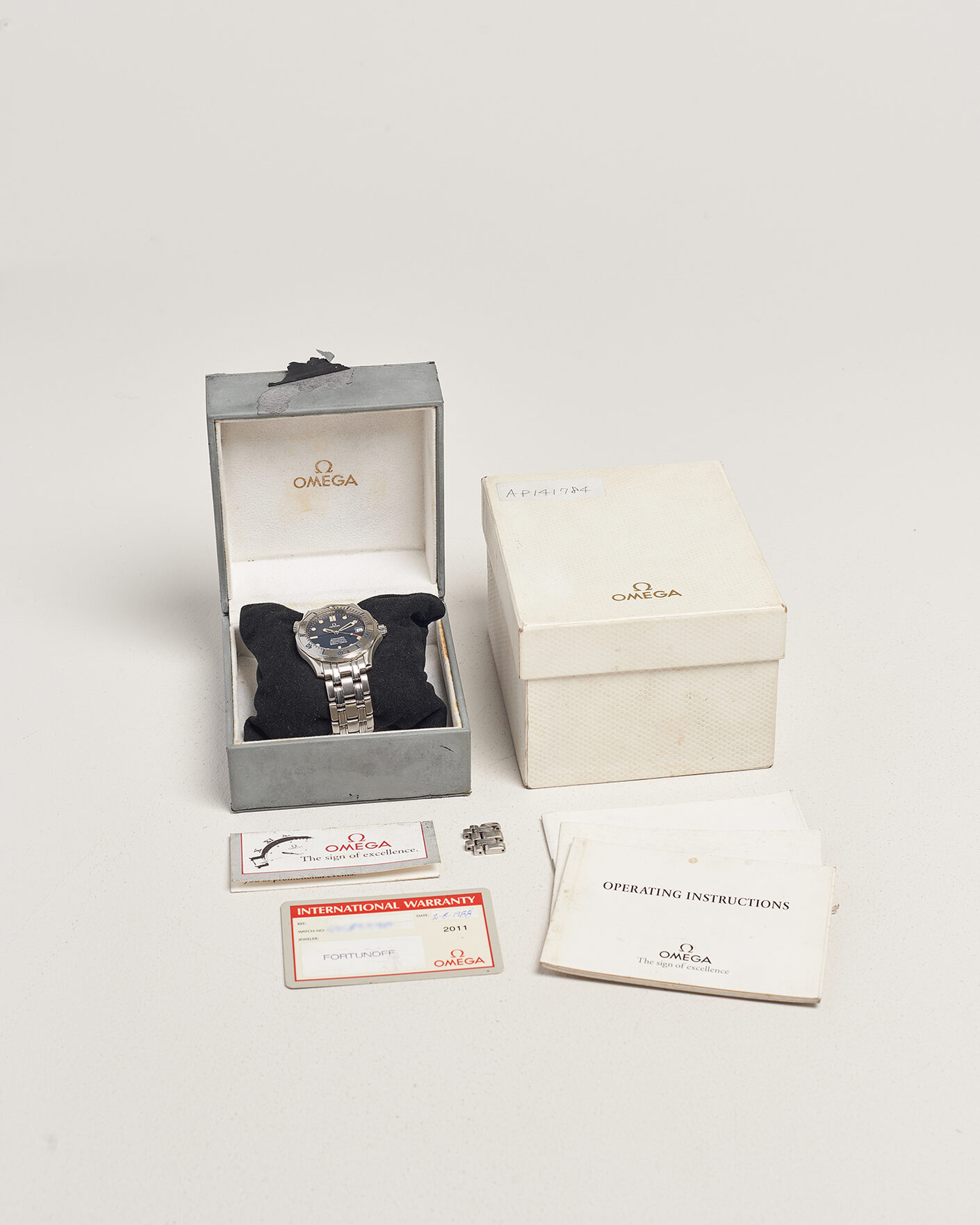 Homme | Pre-Owned & Vintage Watches | Omega Pre-Owned | Seamaster 300M SMP Midsize 