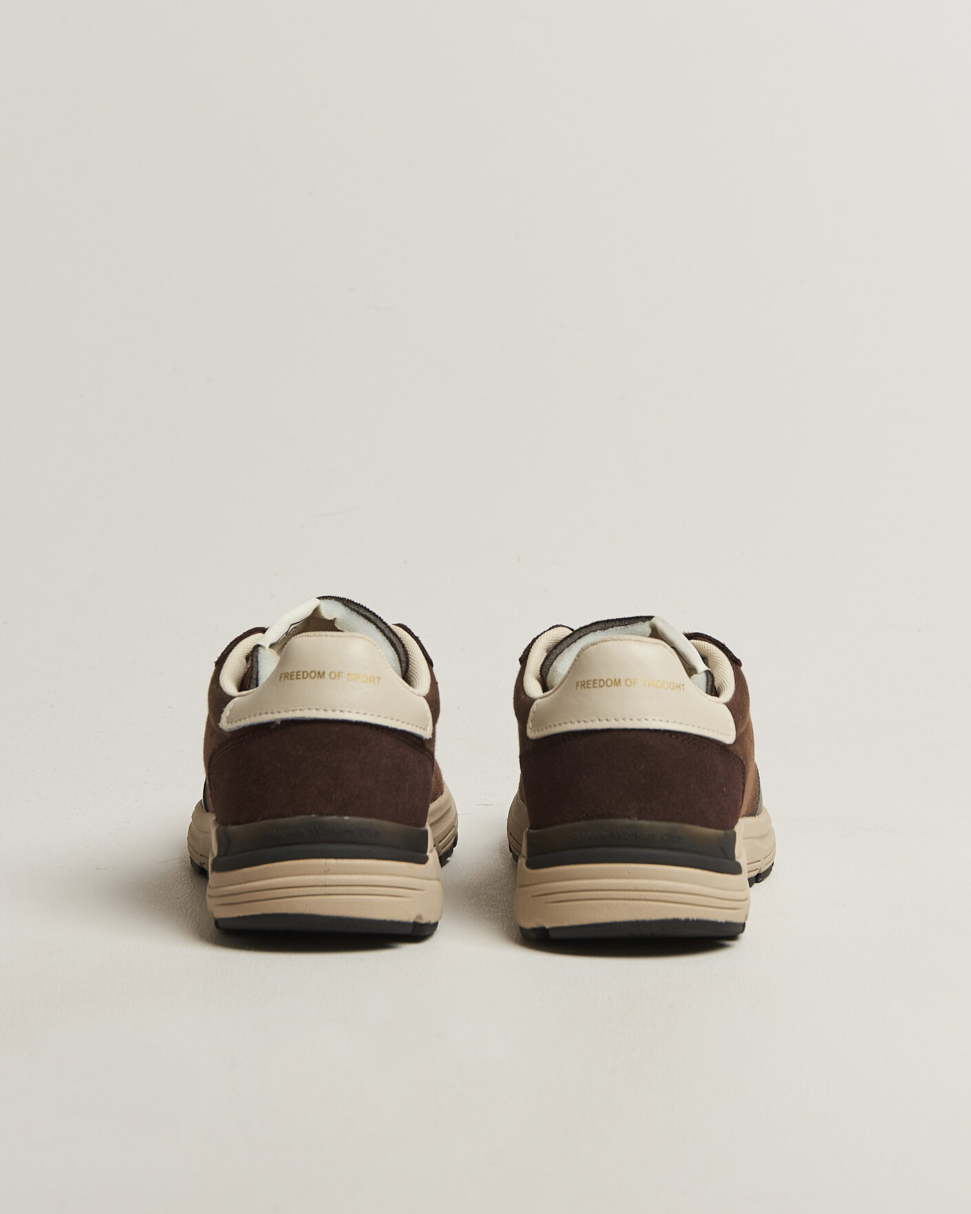 Heren | Sneakers | Stepney Workers Club | Legion Suede Twill Sneaker Dark Brown