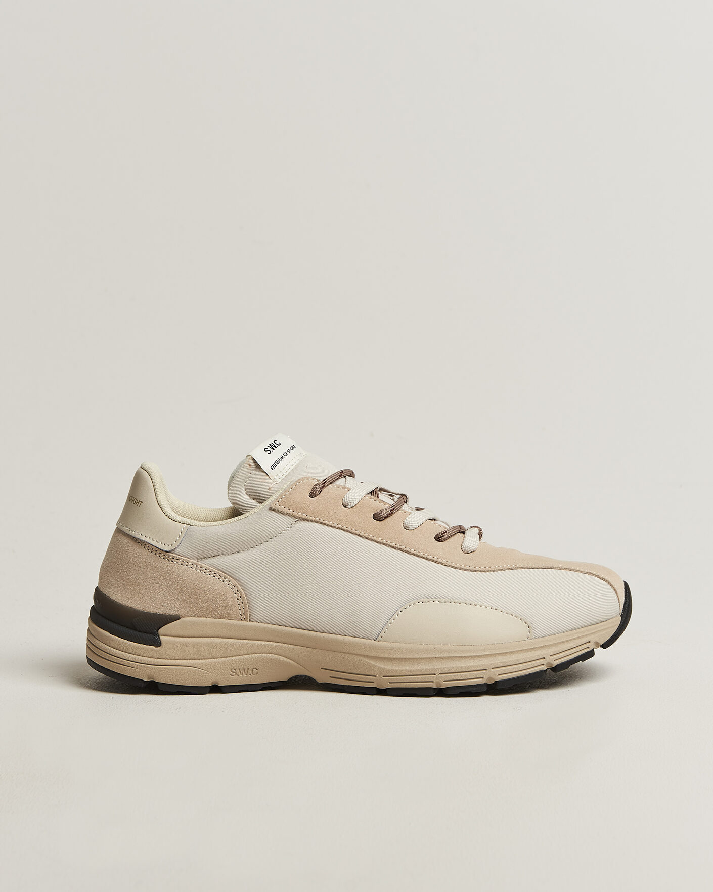 Heren | Sneakers | Stepney Workers Club | Legion Suede Twill Sneaker Oat