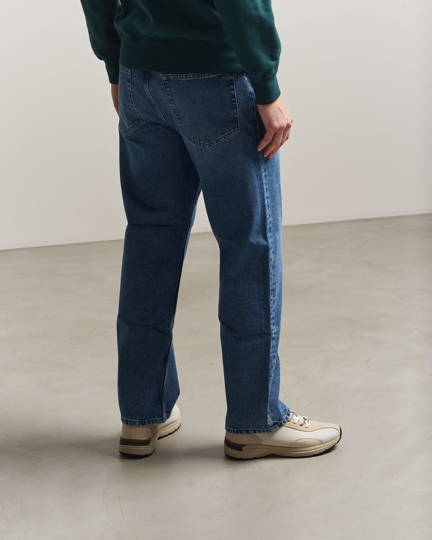 Heren | Sneakers | Stepney Workers Club | Legion Suede Twill Sneaker Oat