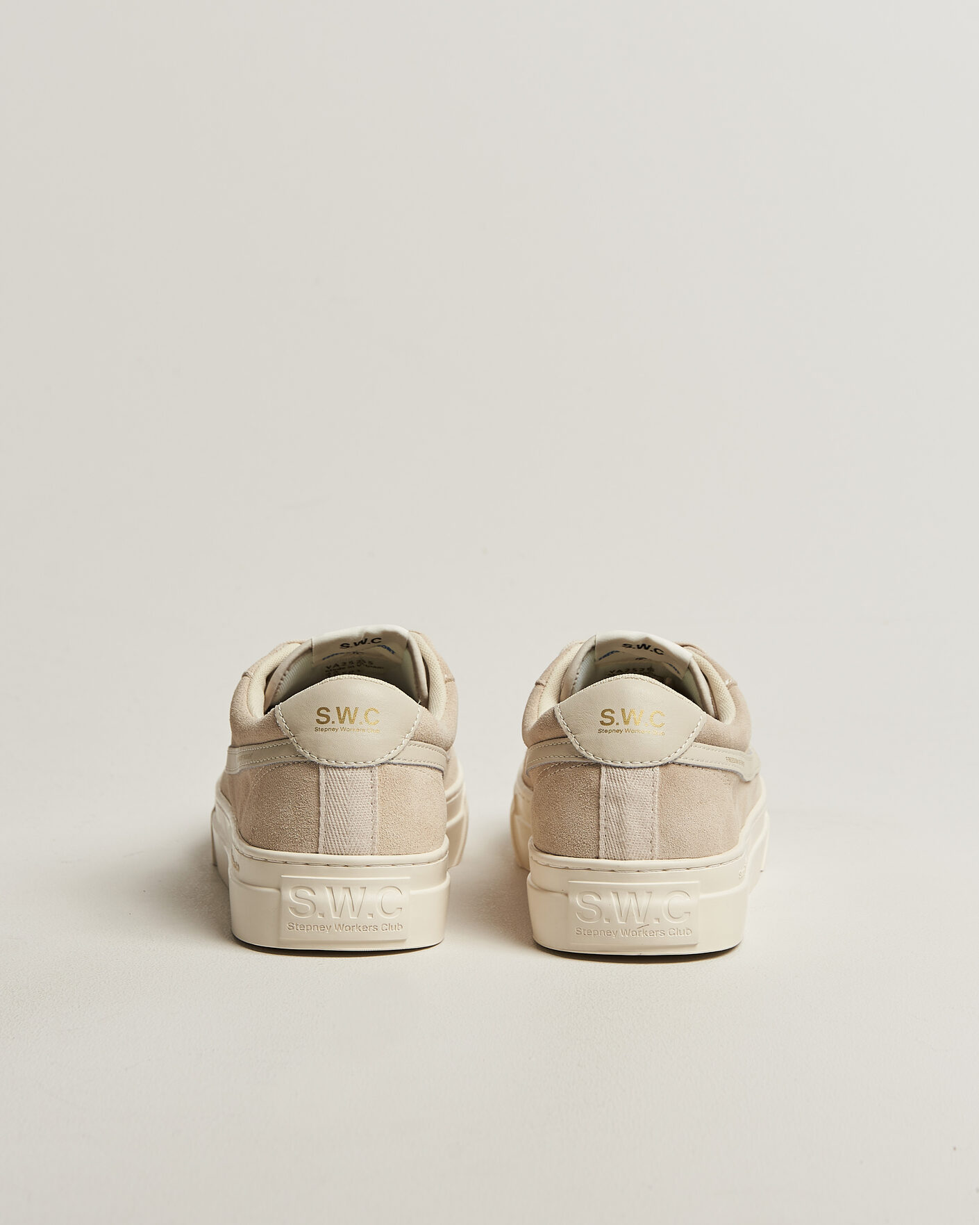 Heren | Sneakers | Stepney Workers Club | Dellow S-Strike Cupsole Suede Sneaker Oat