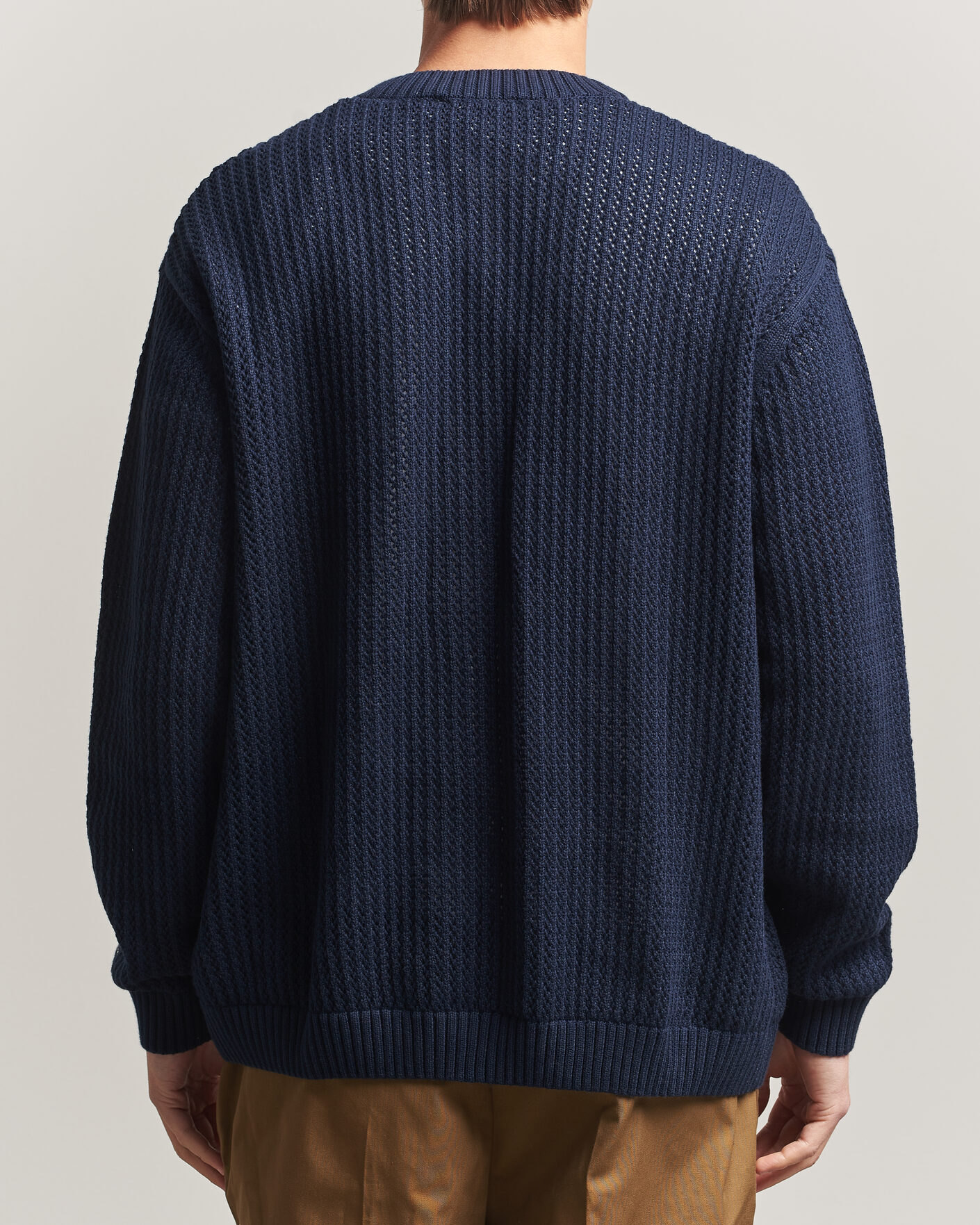 Homme | Pulls Et Tricots | LES DEUX | Prince Lace Knitted Cardigan Dark Navy