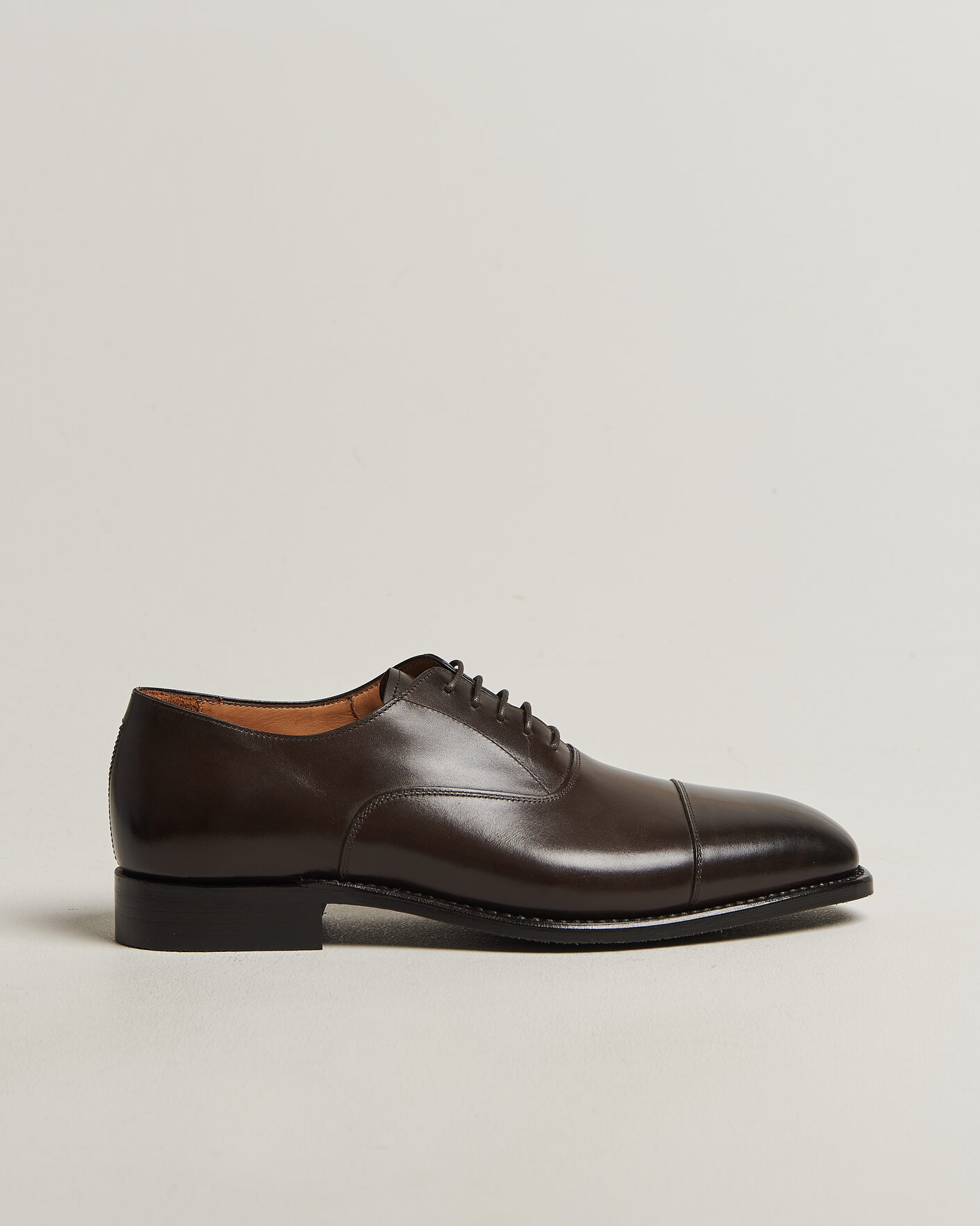 Homme | Chaussures Oxford | Myrqvist | Äppelviken II Oxford Dark Brown Calf