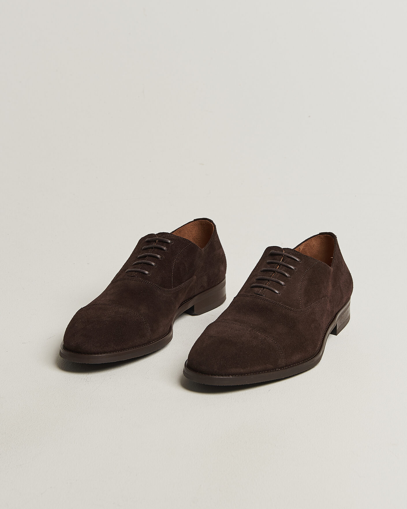 Homme | Chaussures Oxford | Myrqvist | Vinterviken II Oxford Dark Brown Suede