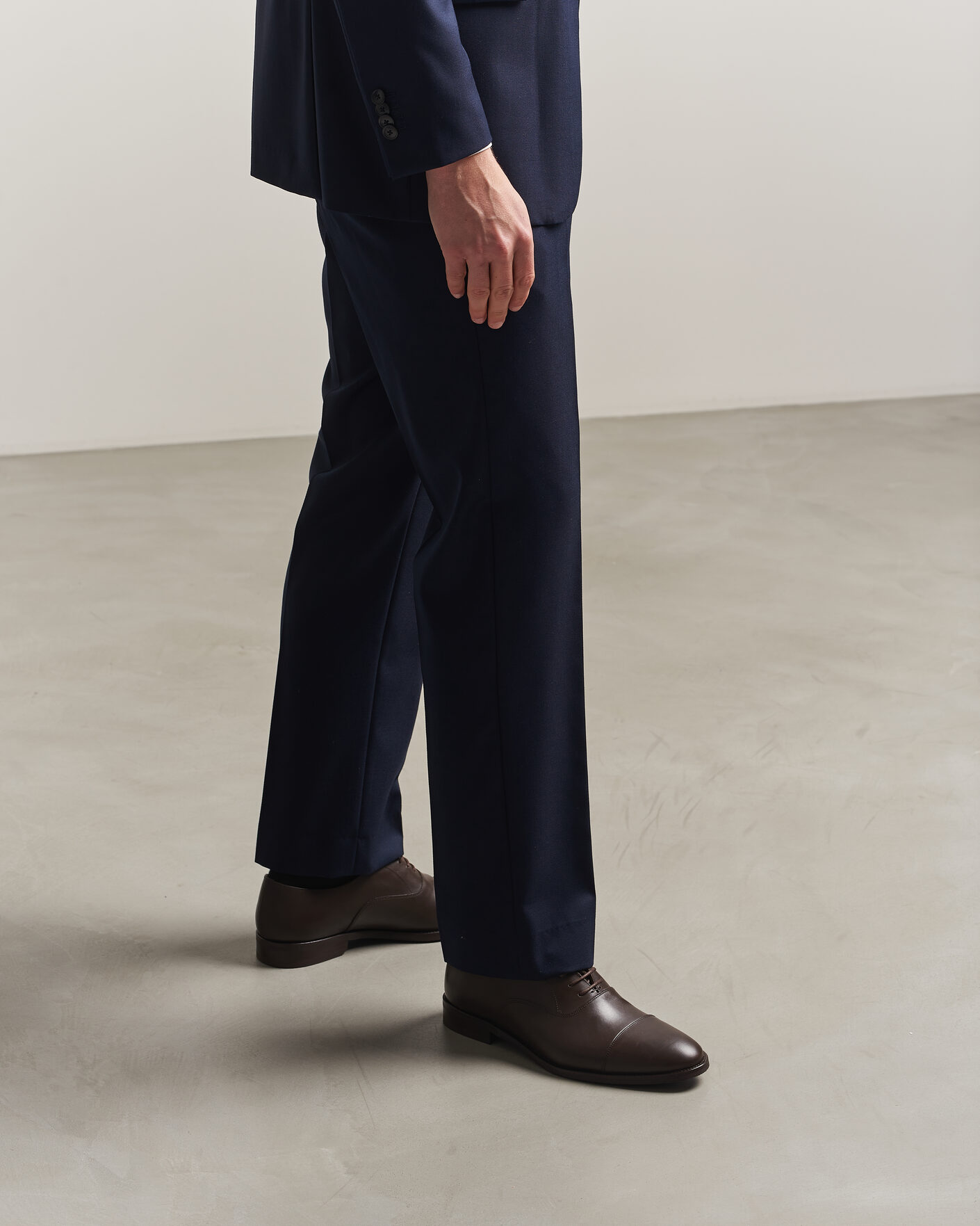 Heren | Oxfords | Myrqvist | Vinterviken II Oxford Dark Brown Calf