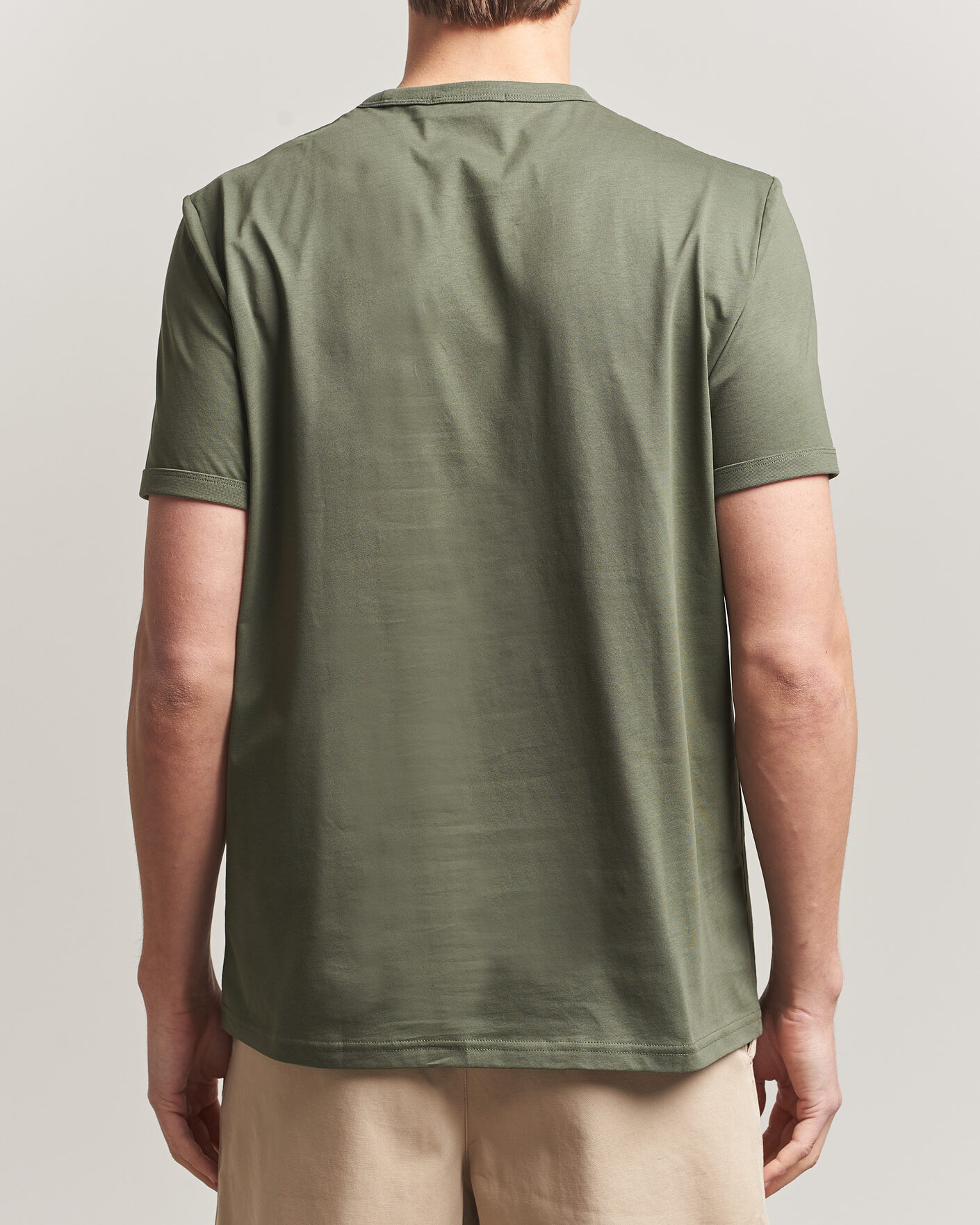 Homme | T-shirts | Fred Perry | Ringer T-Shirt Laurel Wreath Green
