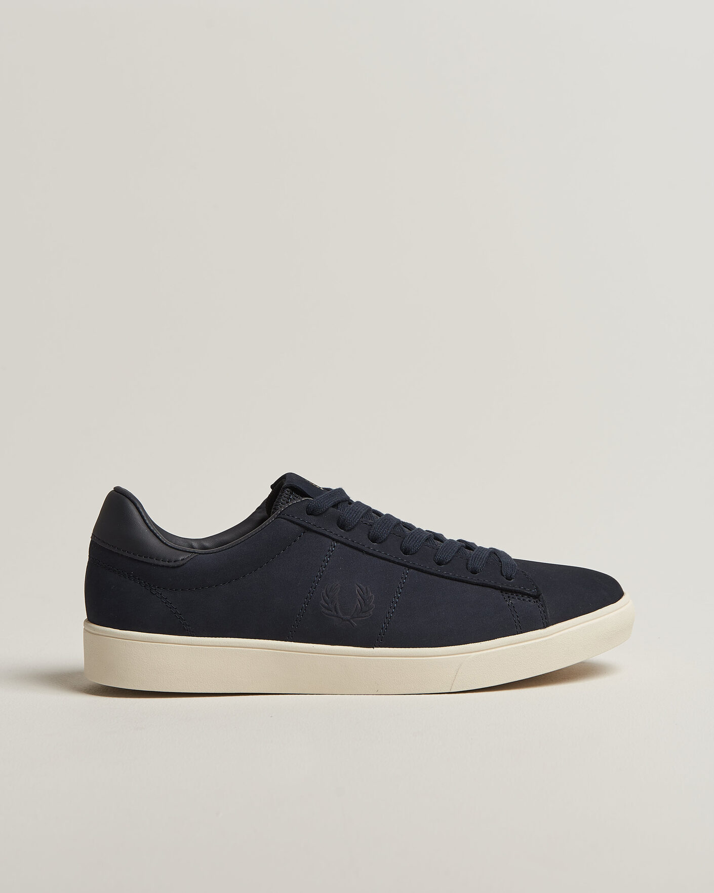 Heren | Sneakers | Fred Perry | Spencer Nubuck Sneaker Navy