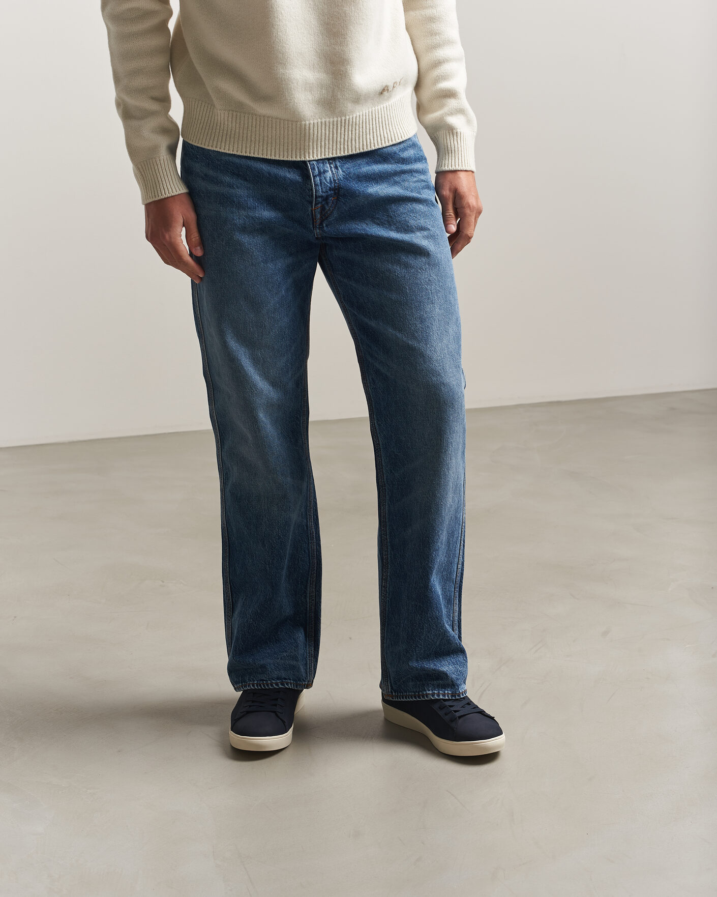 Heren | Sneakers | Fred Perry | Spencer Nubuck Sneaker Navy