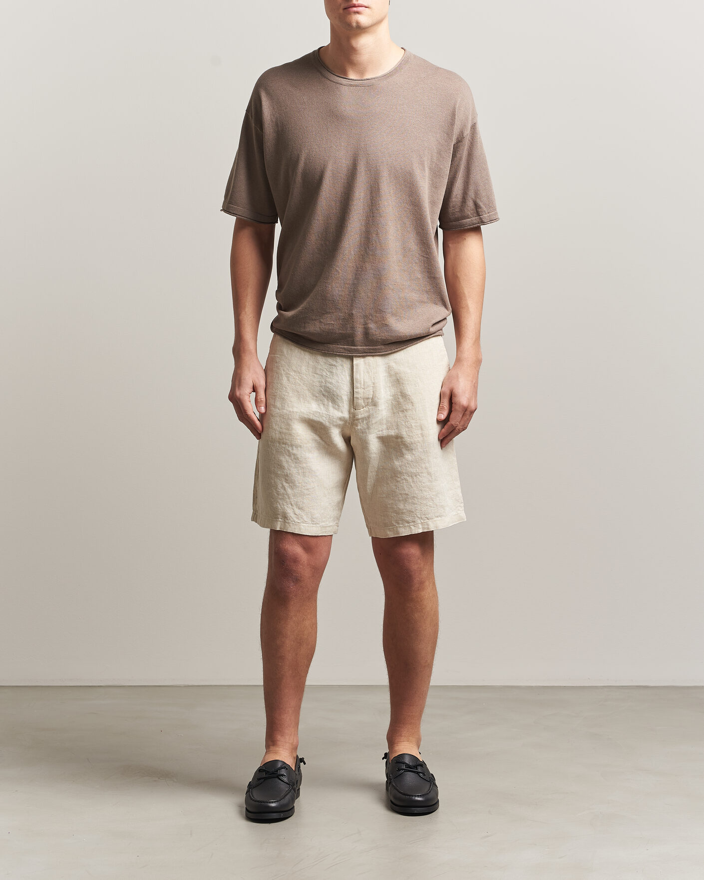 Homme | Shorts | NN07 | Aden Linen Shorts Oat