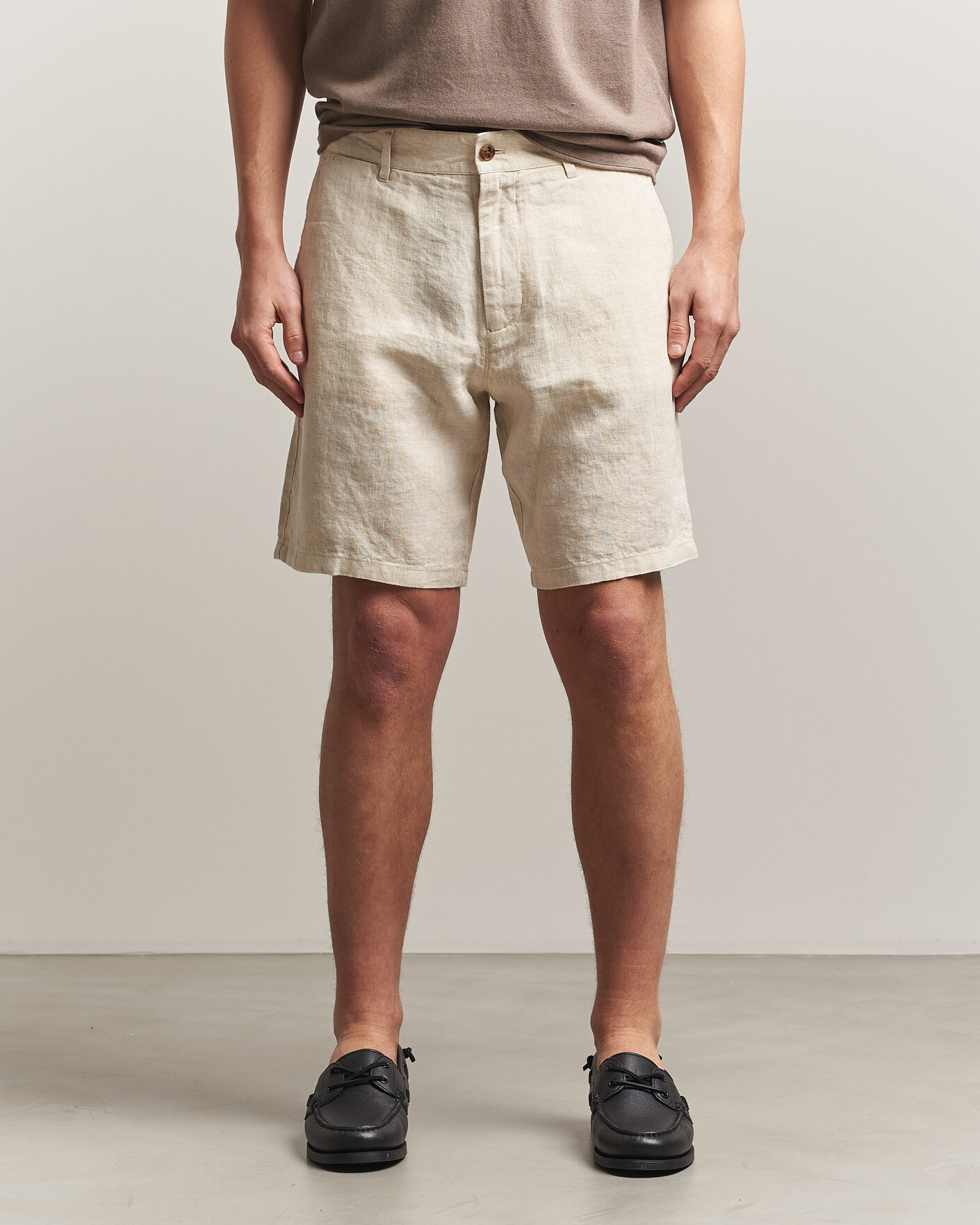 Homme | Shorts | NN07 | Aden Linen Shorts Oat