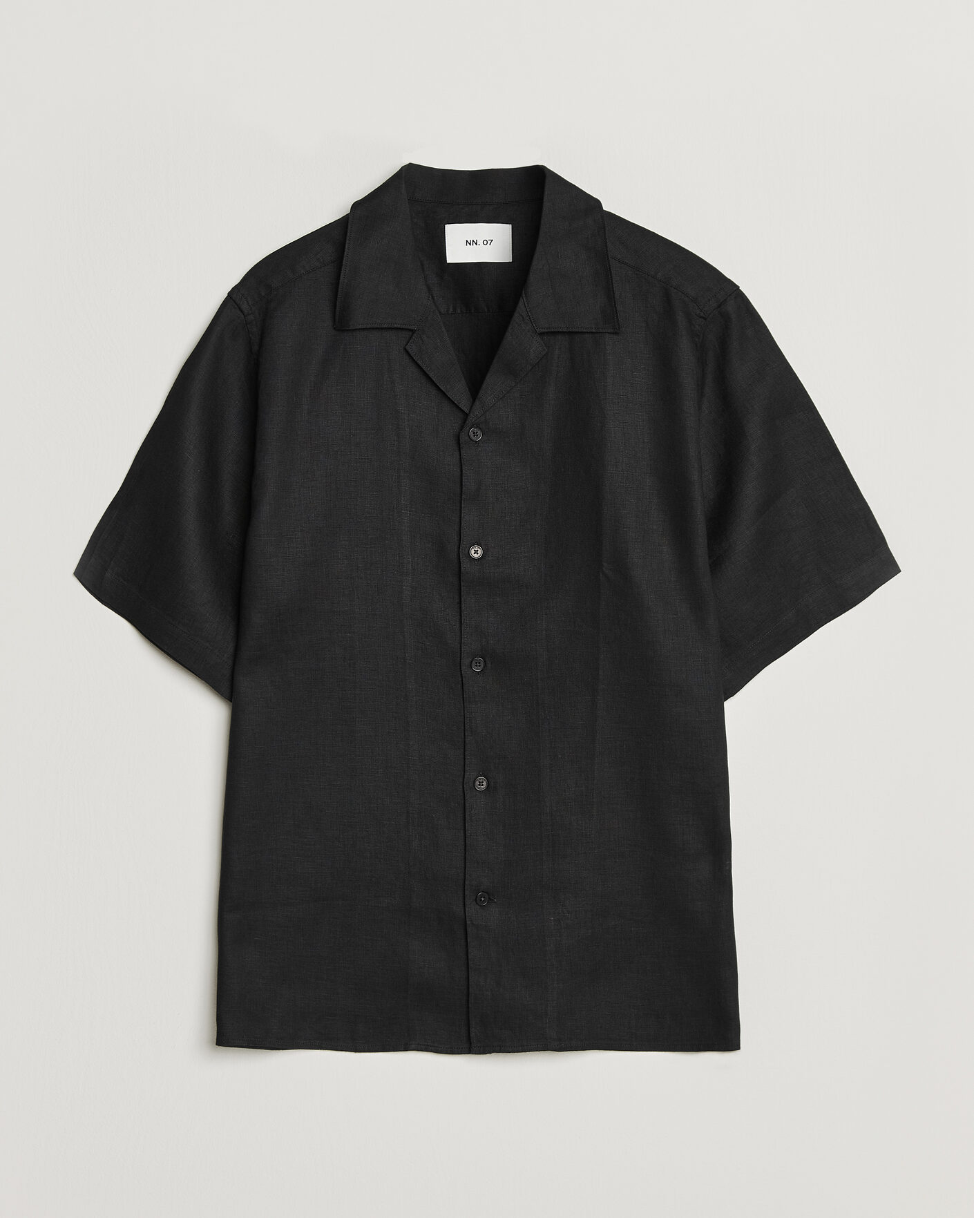 Homme | Chemises | NN07 | Julio Linen Resort Shirt Black
