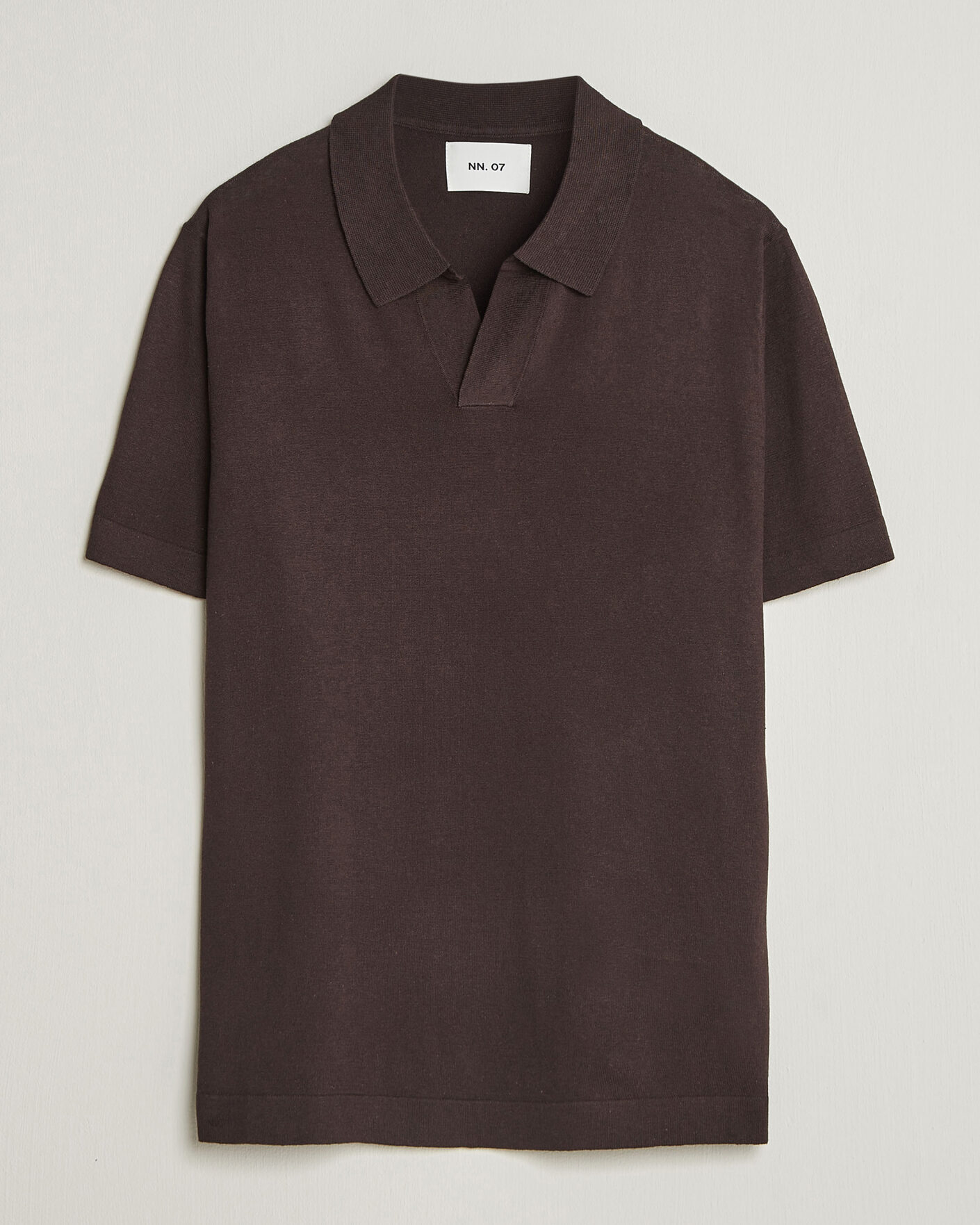 Heren | Polo's | NN07 | Ryan Cotton/Linen Polo Dusky Port