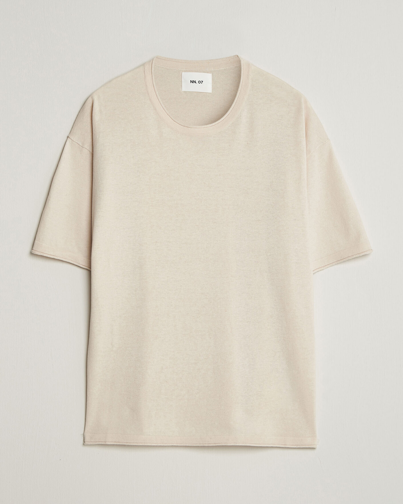 Homme | T-shirts | NN07 | Ryan Cotton/Linen T-Shirt Oat