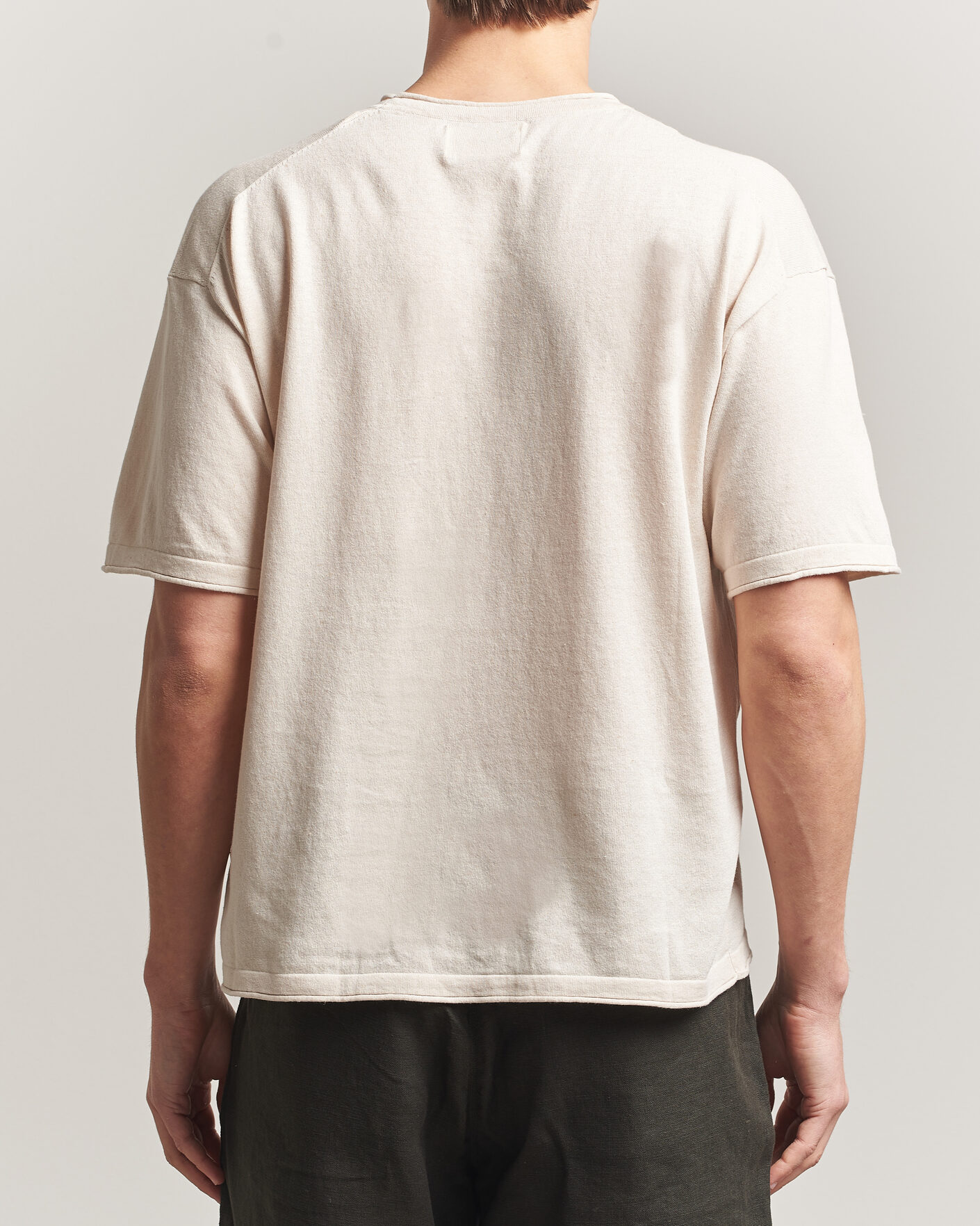 Homme | T-shirts | NN07 | Ryan Cotton/Linen T-Shirt Oat
