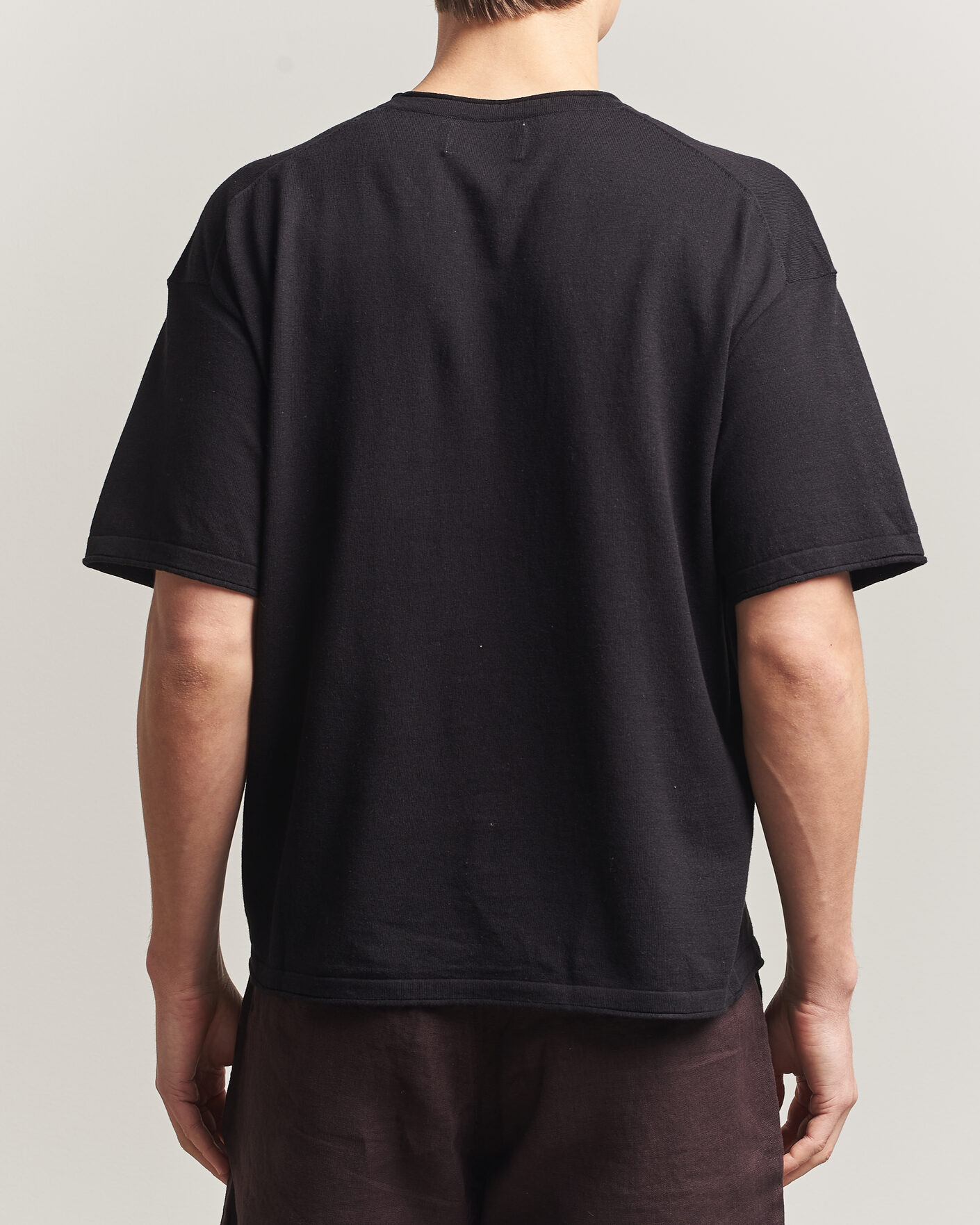 Homme | T-shirts | NN07 | Ryan Cotton/Linen T-Shirt Black
