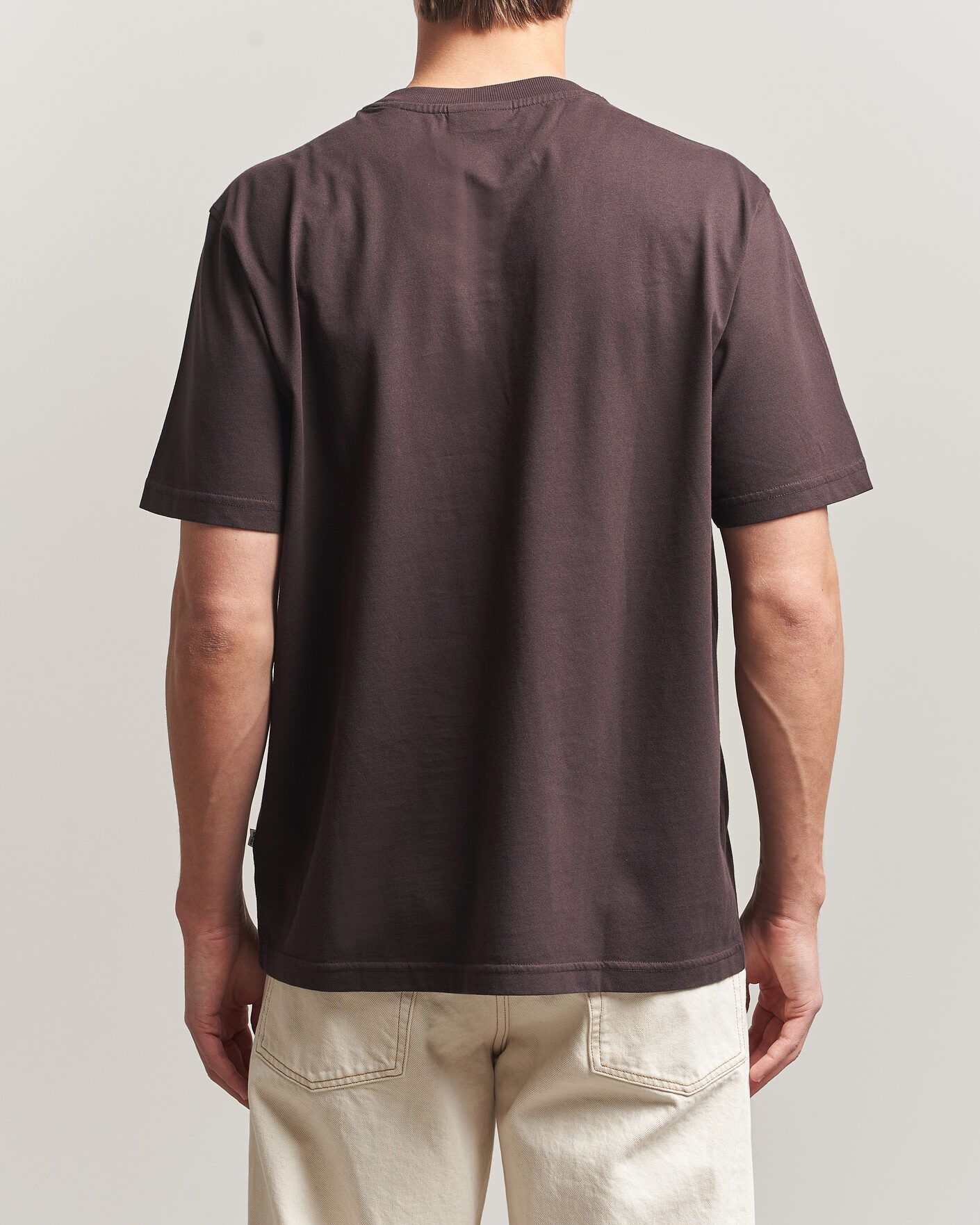Homme | T-shirts | NN07 | Adam Crew Neck T-Shirt Dusky Port