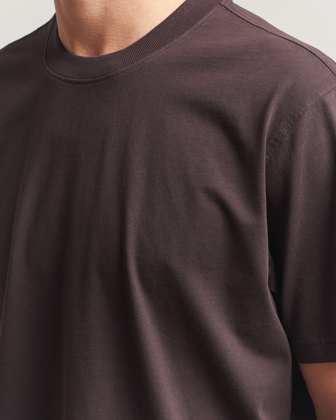 Homme | T-shirts | NN07 | Adam Crew Neck T-Shirt Dusky Port