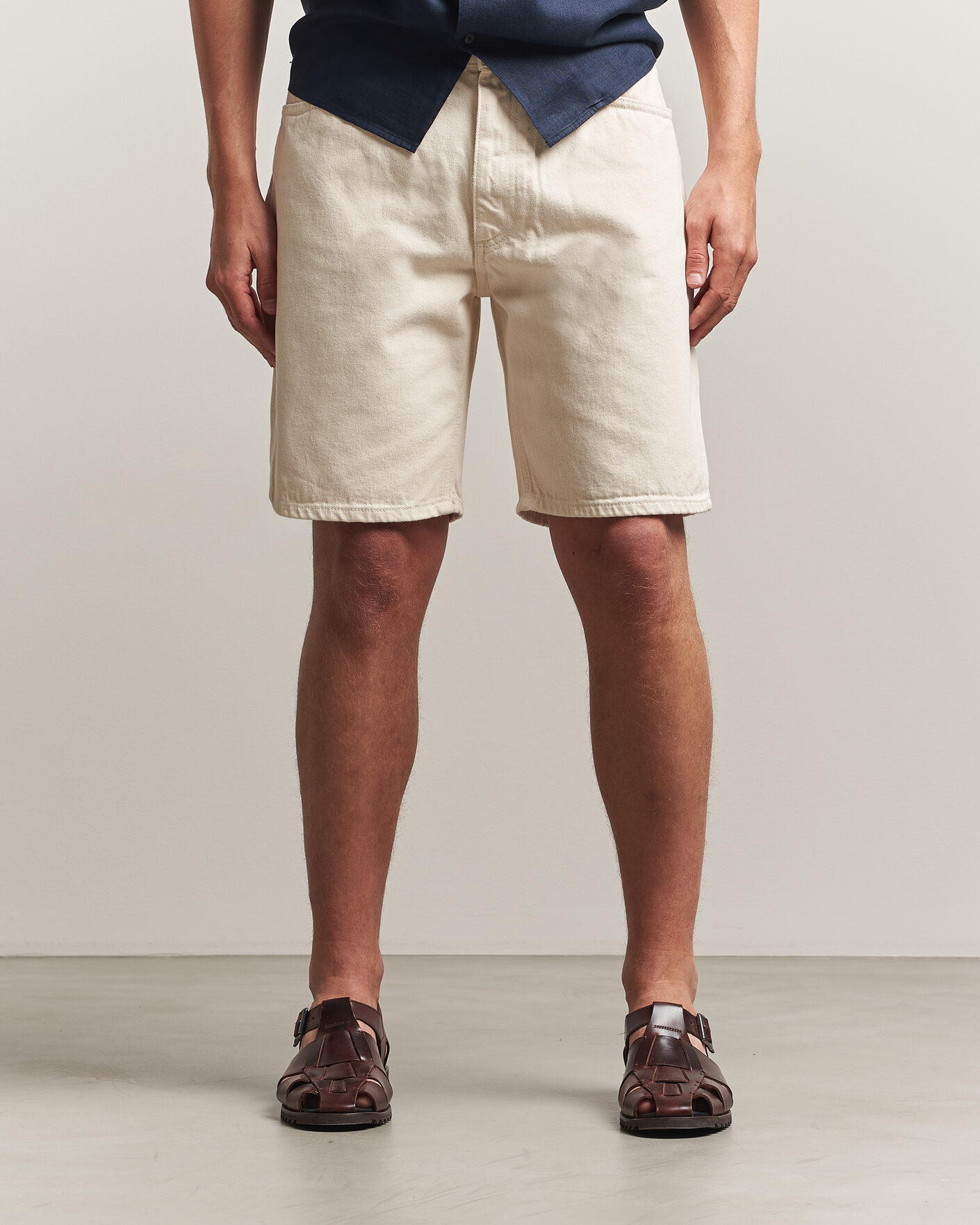 Homme | Shorts | NN07 | Otis Denim Shorts Ecru