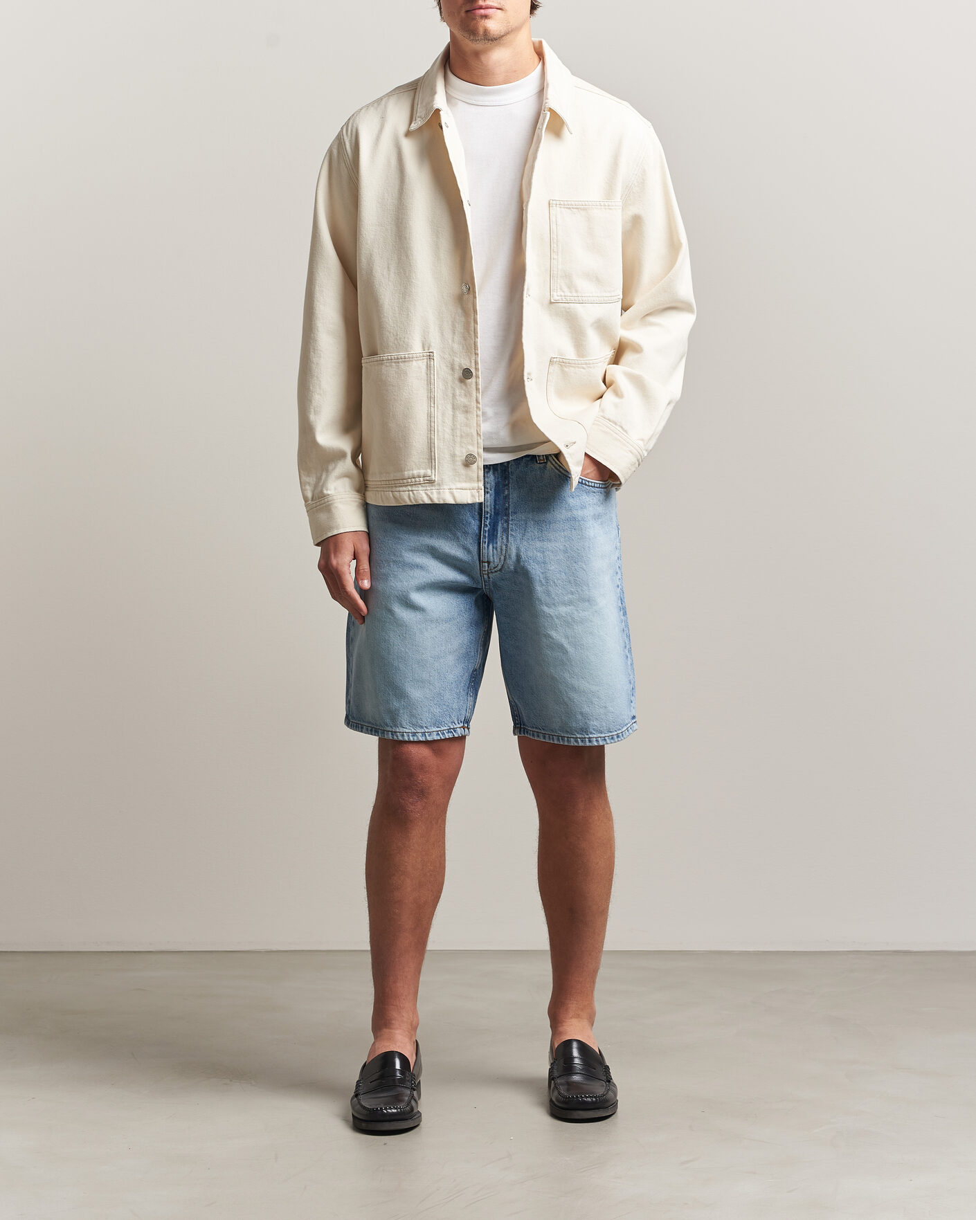 Homme | Shorts | NN07 | Otis Denim Shorts Light Blue Washed