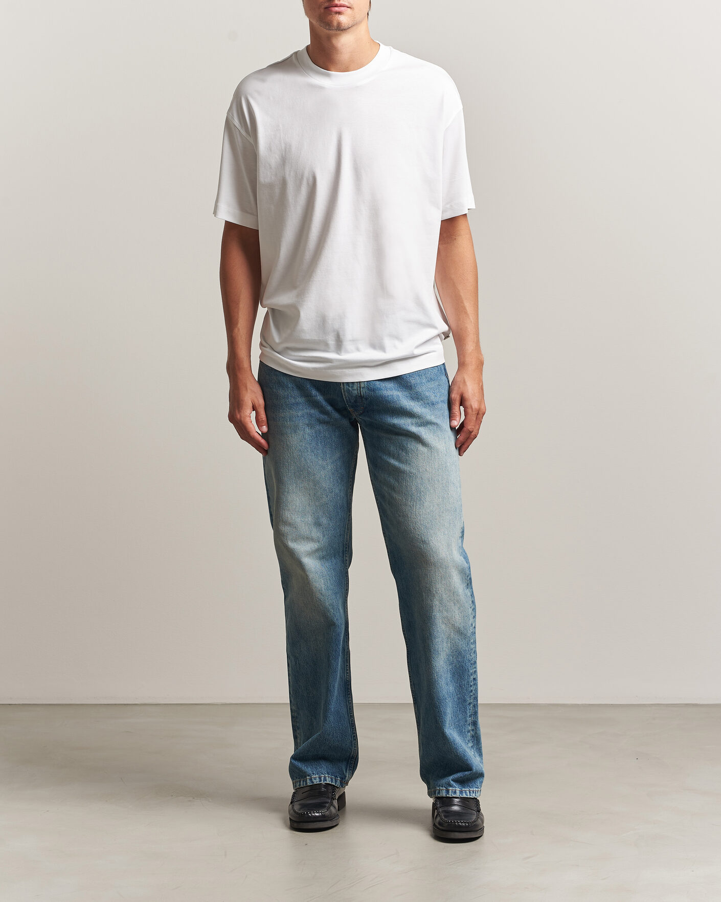 Homme | T-shirts | NN07 | Lionel Suvin Cotton Crew Neck T-Shirt White