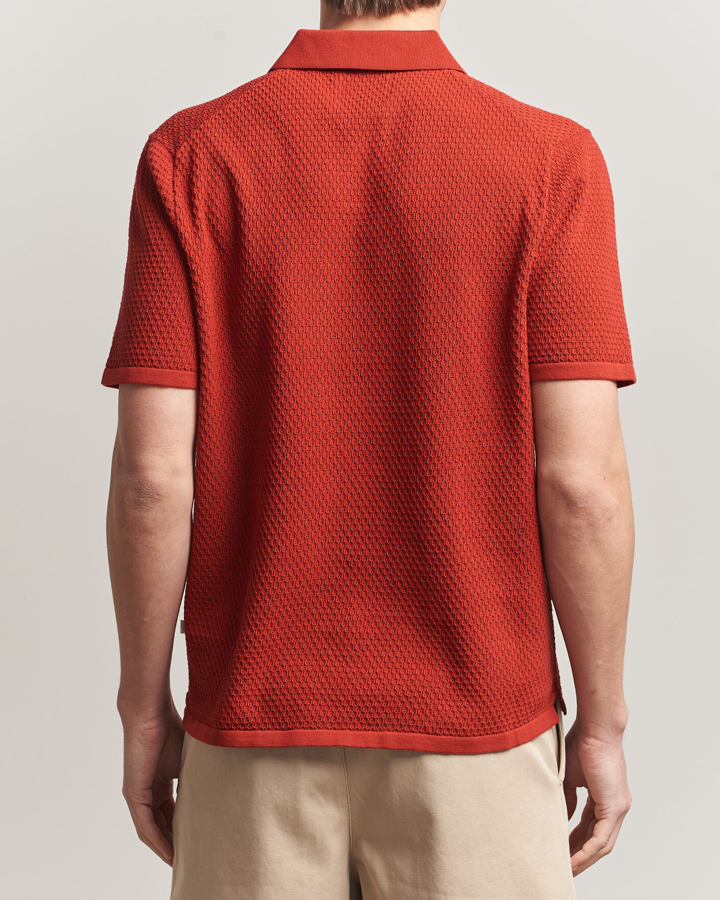 Homme | Polos | NN07 | Paul Knitted Polo Sienna Heat