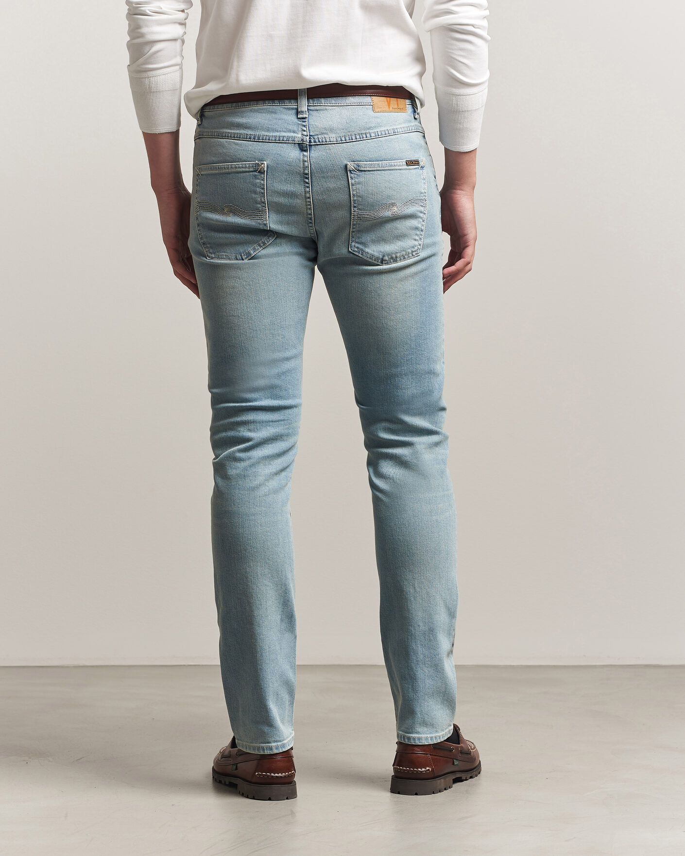 Heren | Jeans | Nudie Jeans | Lean Dean Jeans Shallow Sea