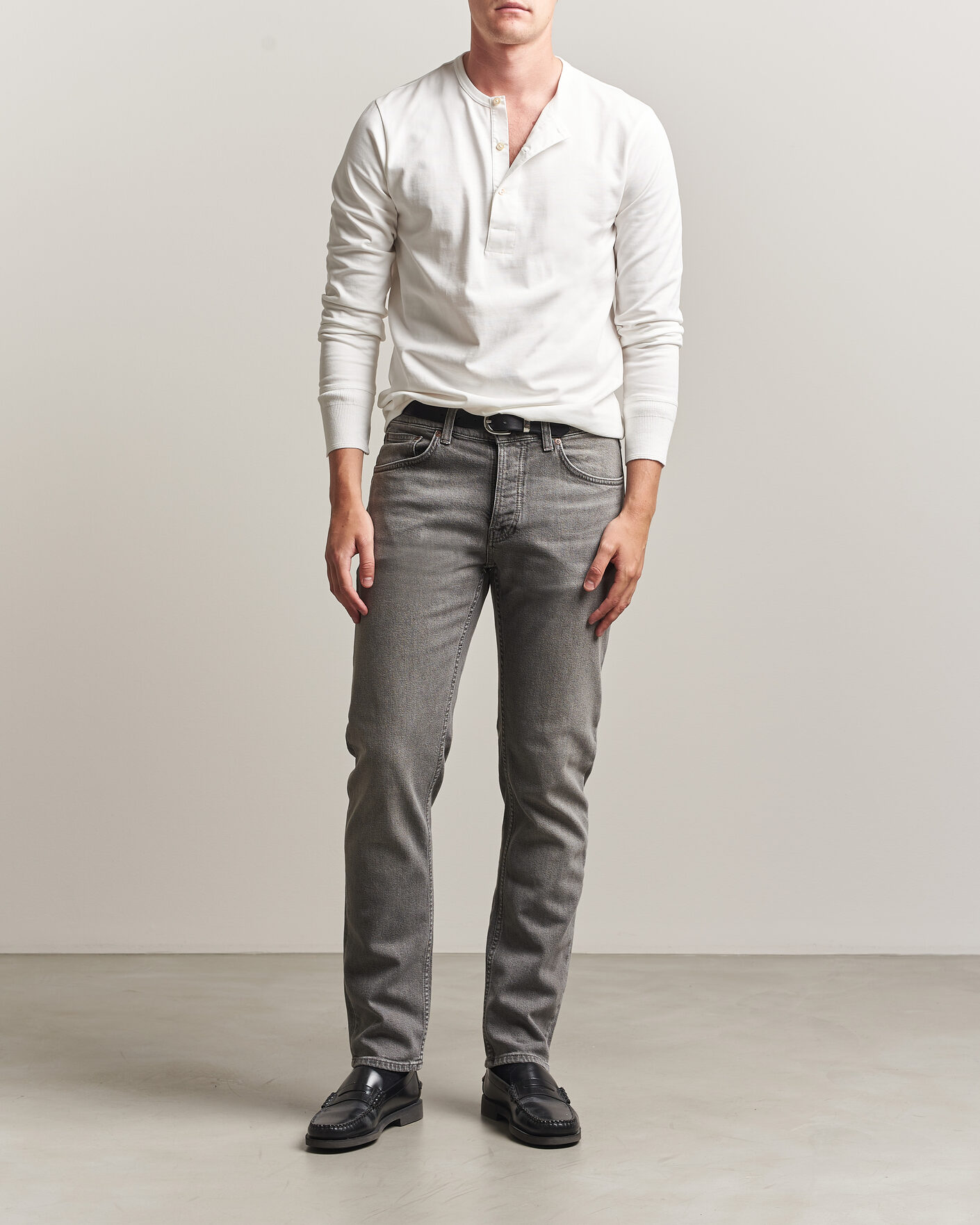 Heren | Jeans | Nudie Jeans | Solid Ollie Jeans Pale Ash