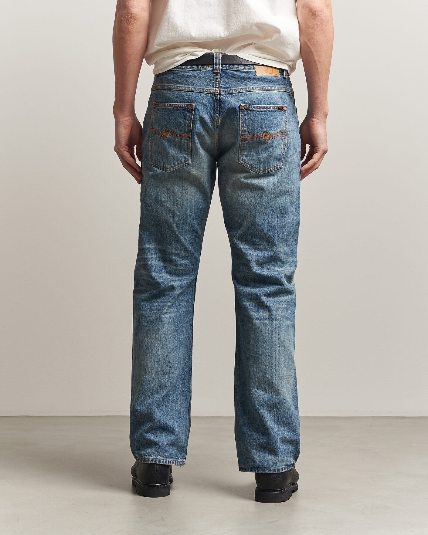 Heren | Broeken | Nudie Jeans | Regular Alf Jeans Silver Tracks