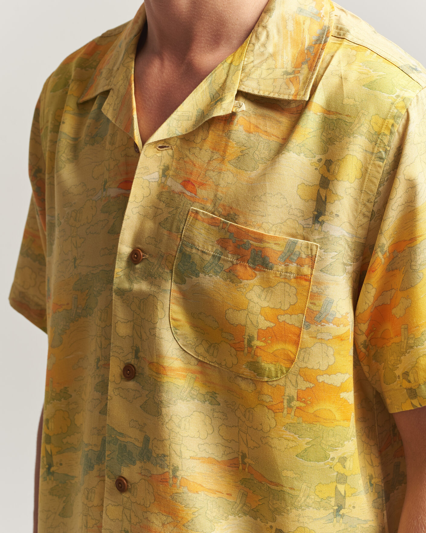 Homme | Chemises | Nudie Jeans | Arvid Hawaii Shirt Drift Away