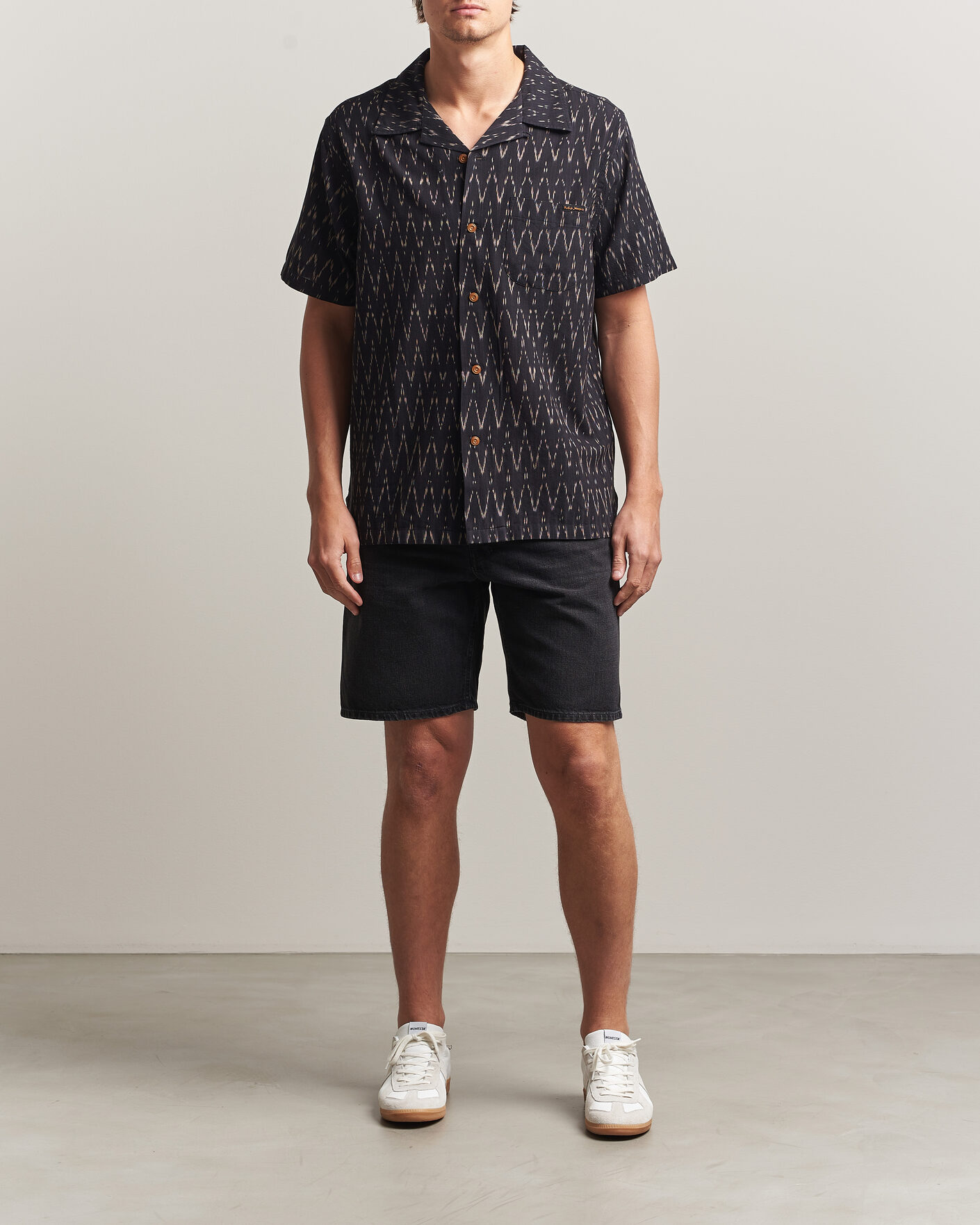 Homme | Chemises | Nudie Jeans | Arvid Hawaii Shirt Ikat Multi