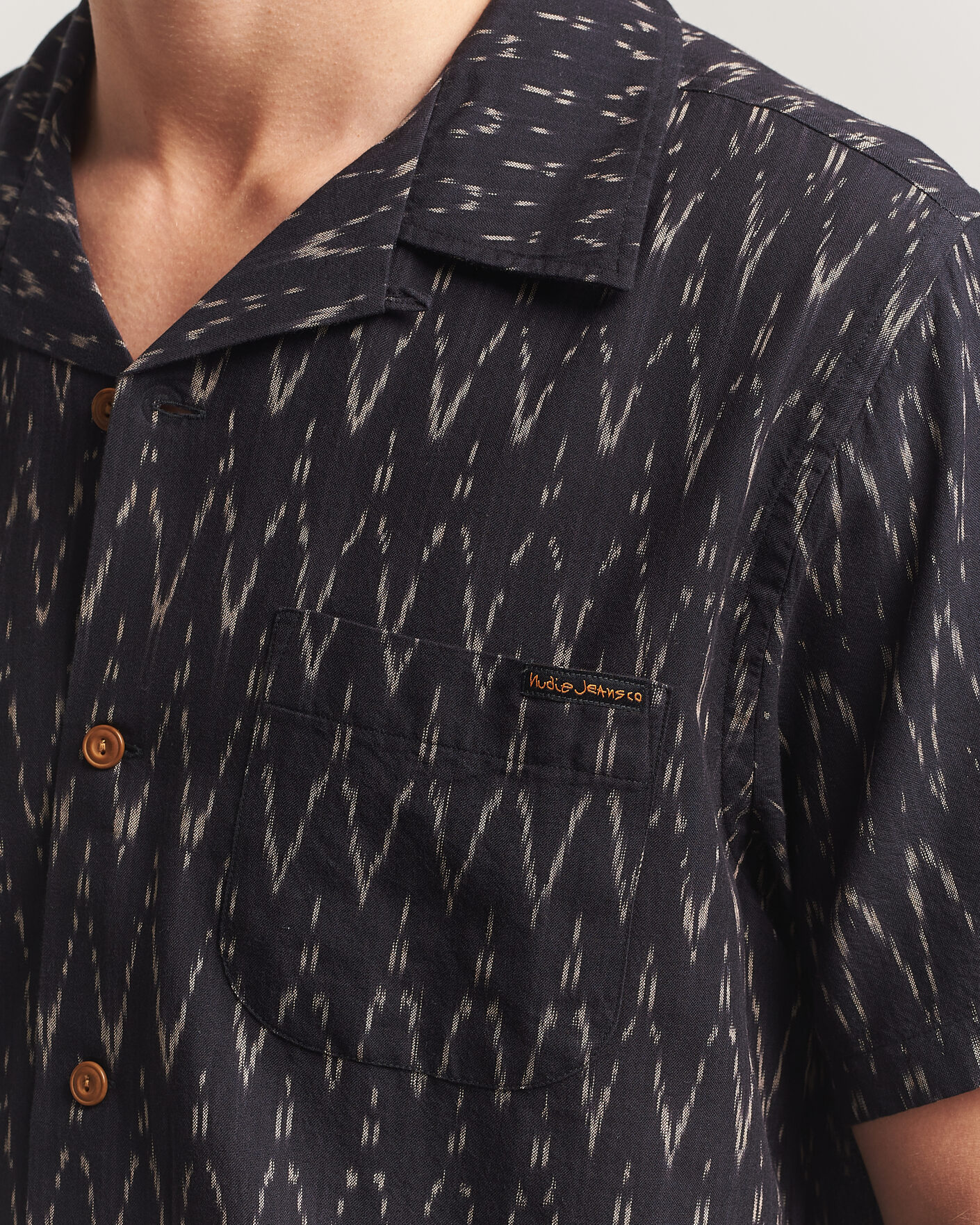 Homme | Chemises | Nudie Jeans | Arvid Hawaii Shirt Ikat Multi