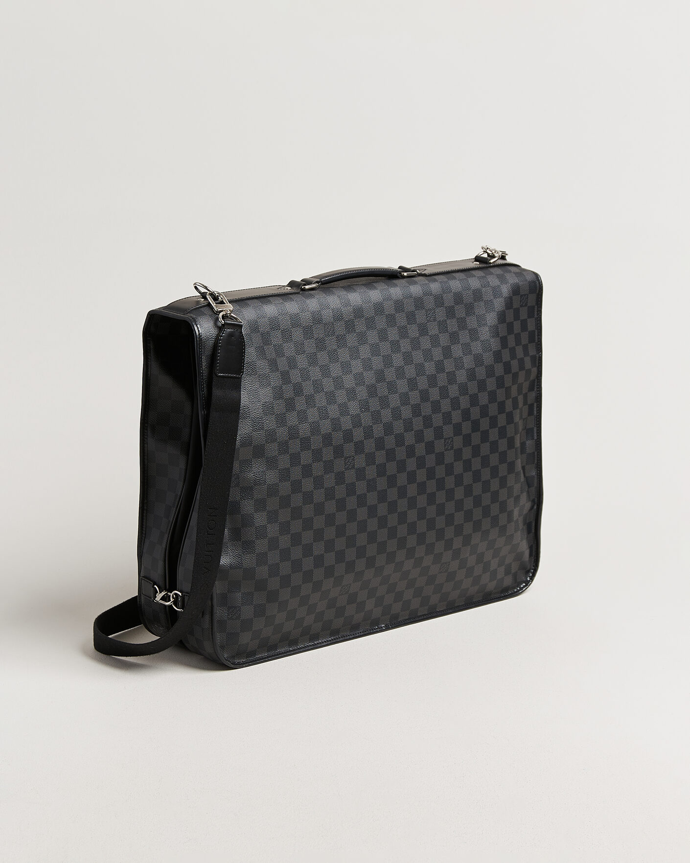 Heren | Pre-Owned & Vintage Bags | Louis Vuitton Pre-Owned | Garment Case Damier Graphite