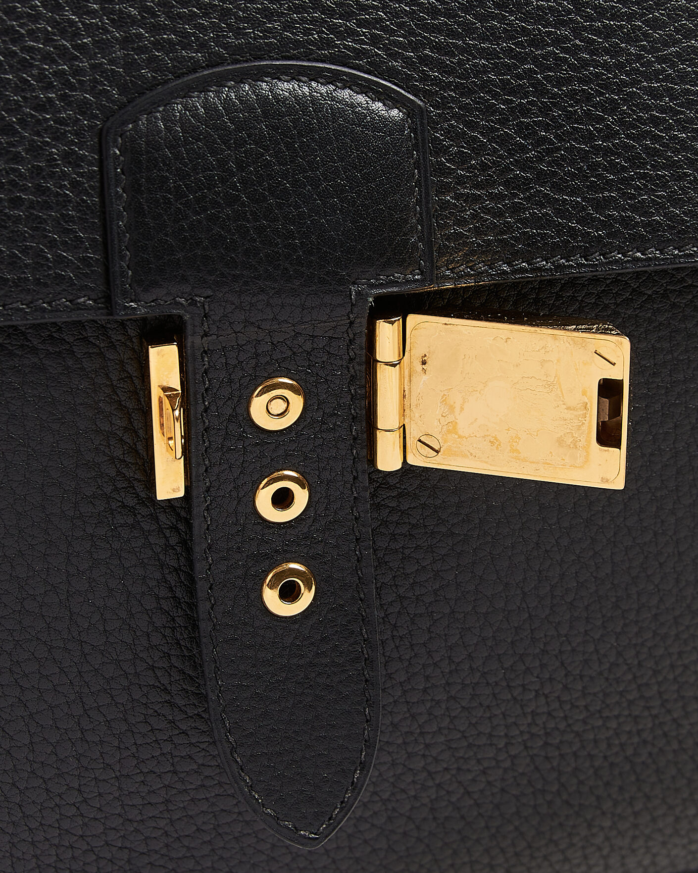 Heren | Pre-Owned & Vintage Bags | Hermès Pre-Owned | Sac à Dépêches 41 Black